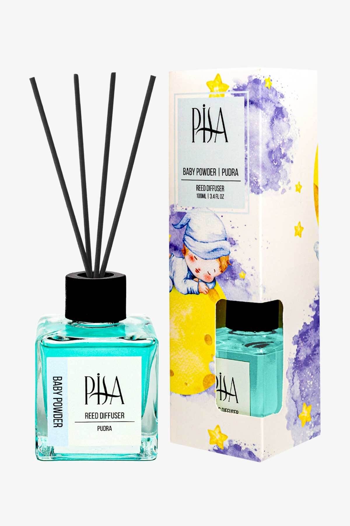 Bebek Pudrası Çubuklu Oda Kokusu Baby Powder Reed Diffuser 100ml