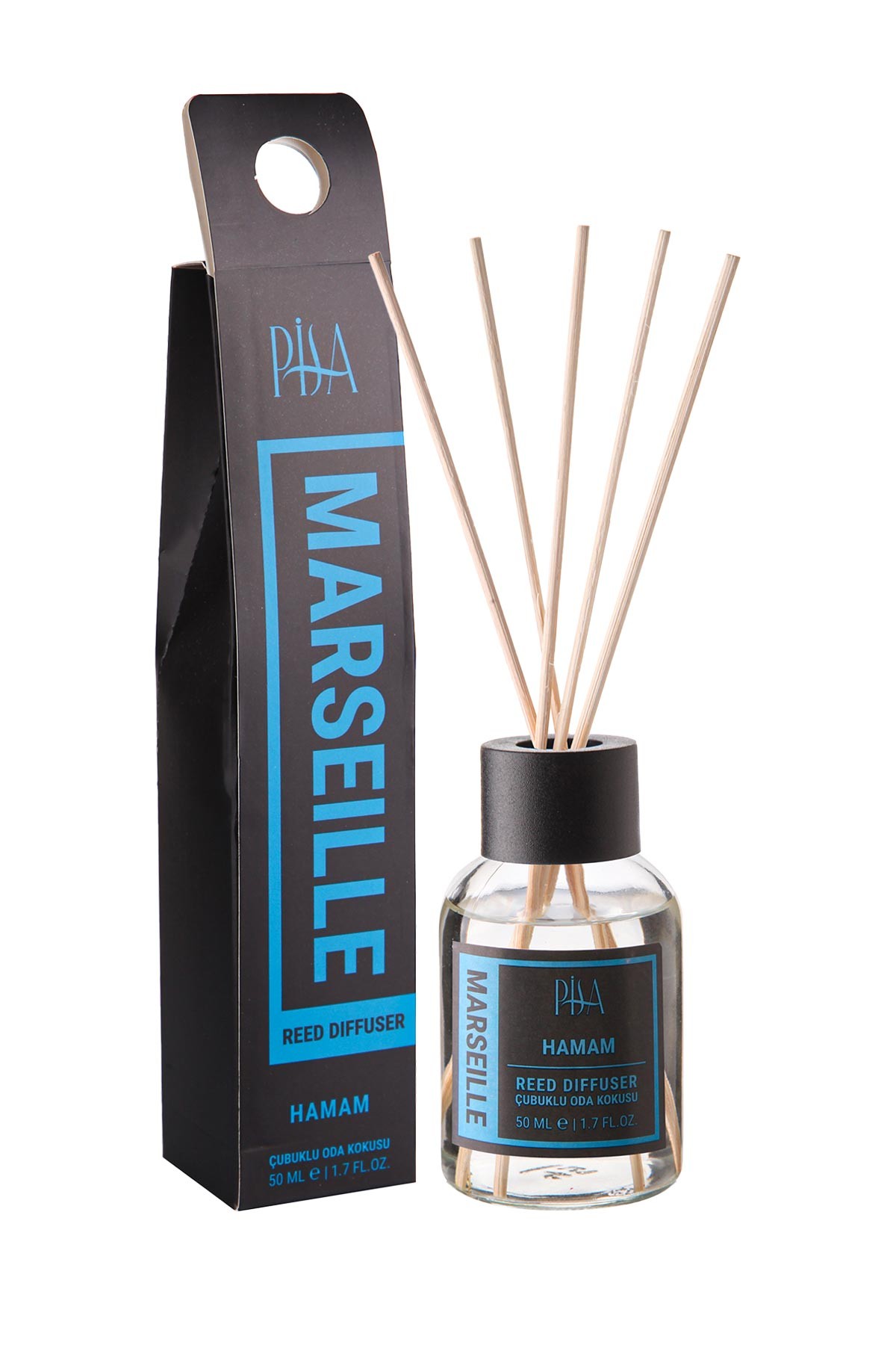 Bambu Çubuklu Hamam Oda Kokusu (Marselli) 50 ML
