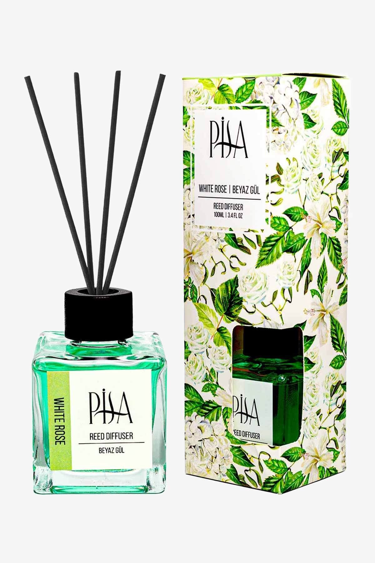 Beyaz Gül Çubuklu Oda Kokusu White Rose Reed Diffuser 100ml