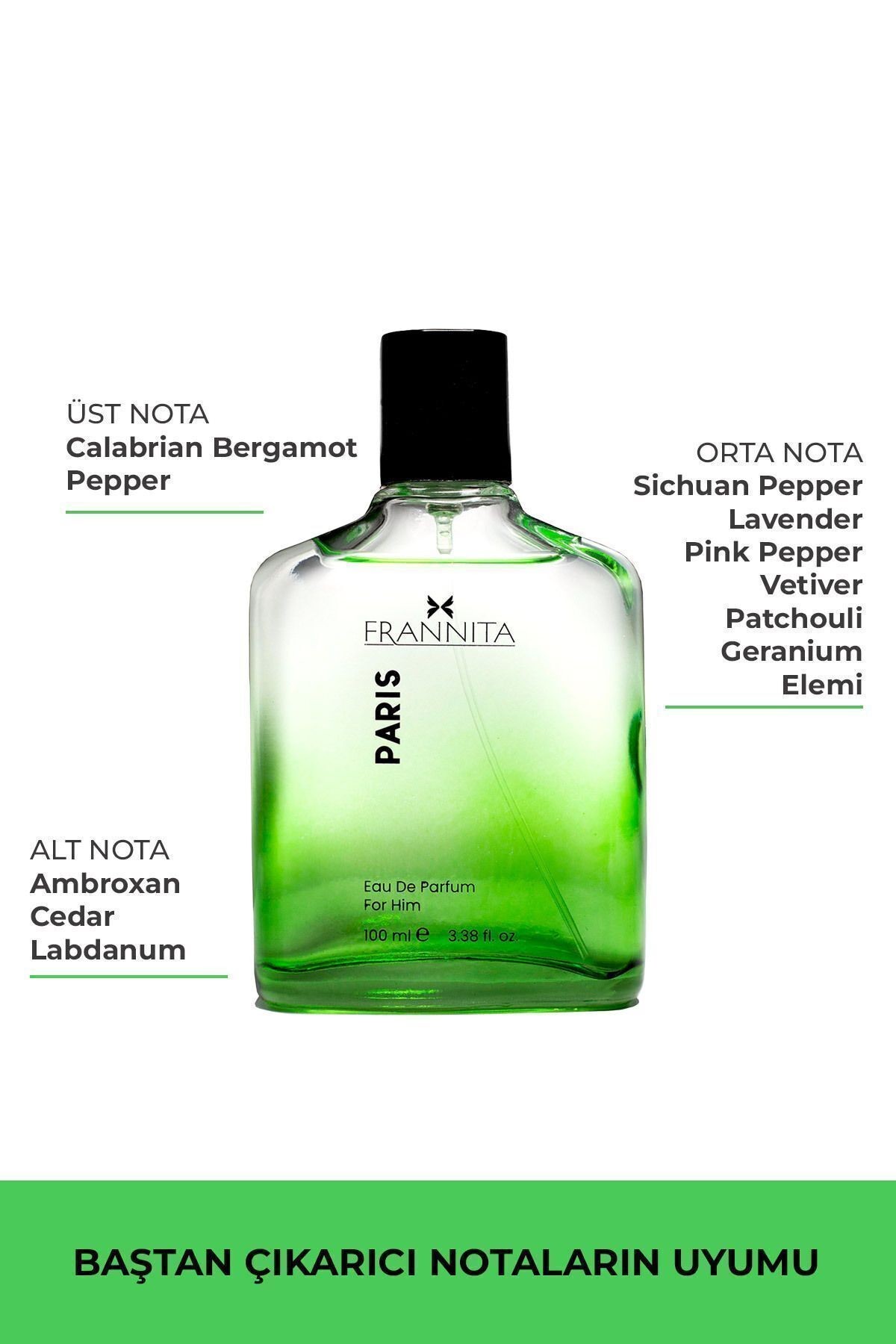 Paris Savage Aromatik Edp 100 ml Erkek Parfüm
