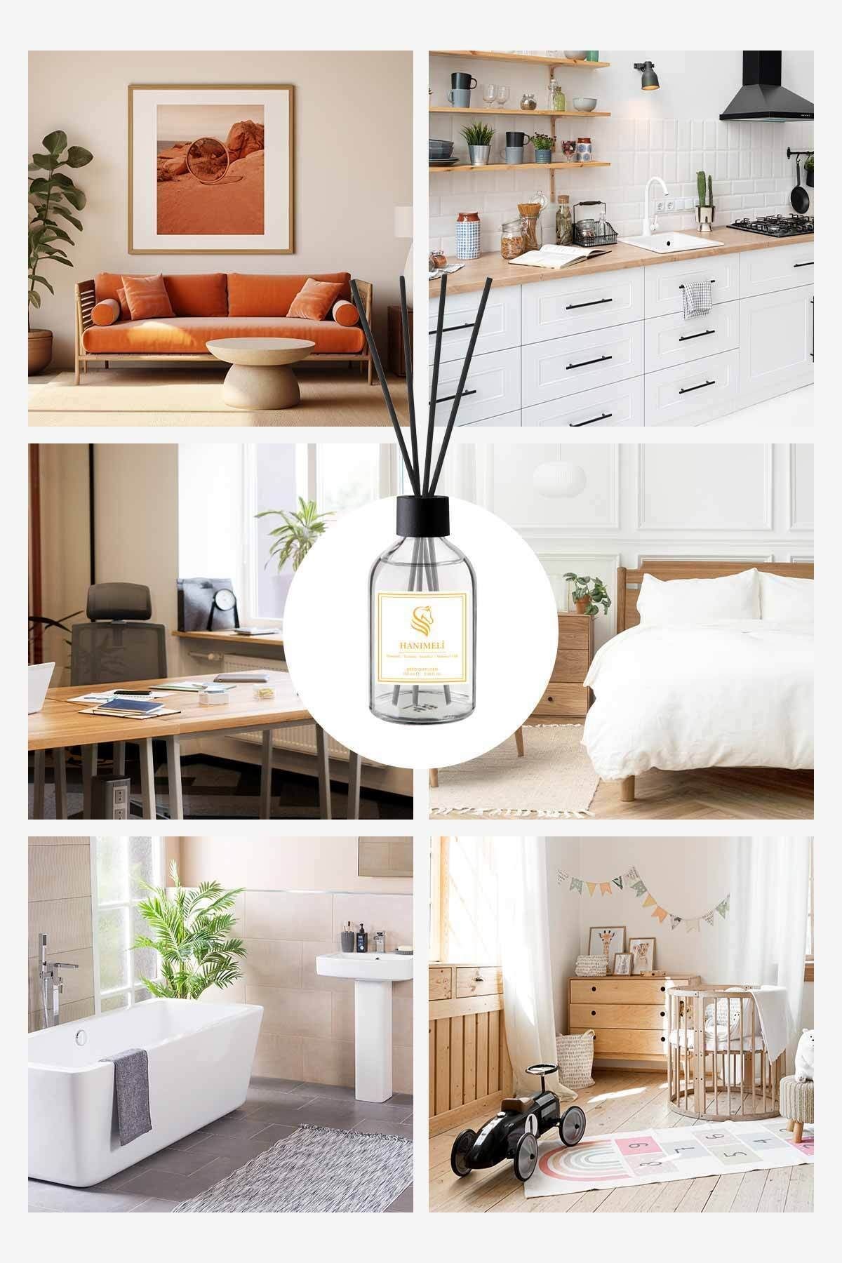 Hanımeli Çubuklu Oda Kokusu Honeysuckle Reed Diffuser 100ml