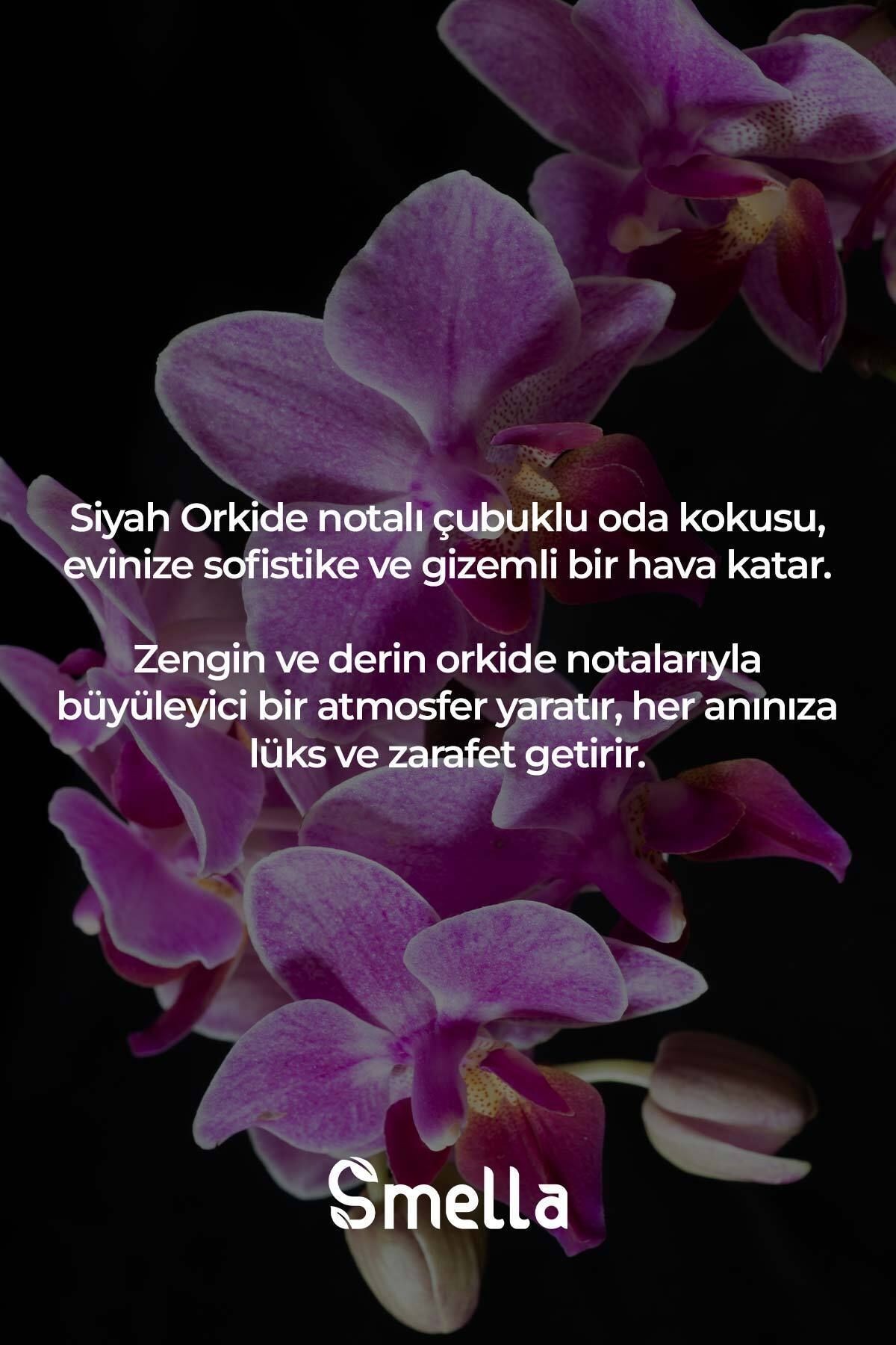 Siyah Orkide Çubuklu Oda Kokusu Black Orchid Reed Diffuser 100ml