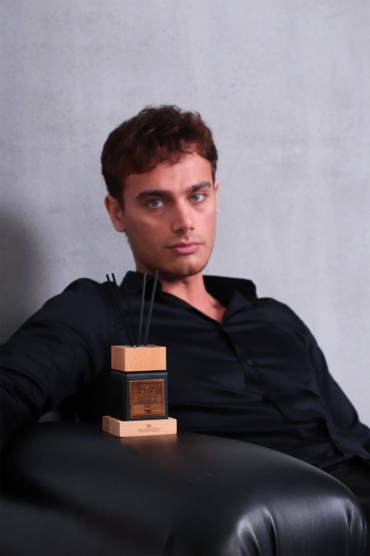 Premium - Bambu Çubuklu Oda Kokusu – Amber – 100ML