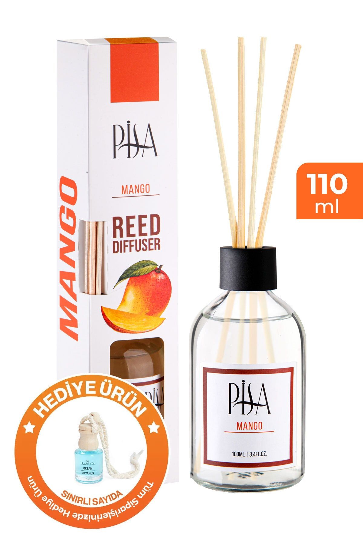 Mango Kokulu Çubuklu Oda Kokusu 110 ml