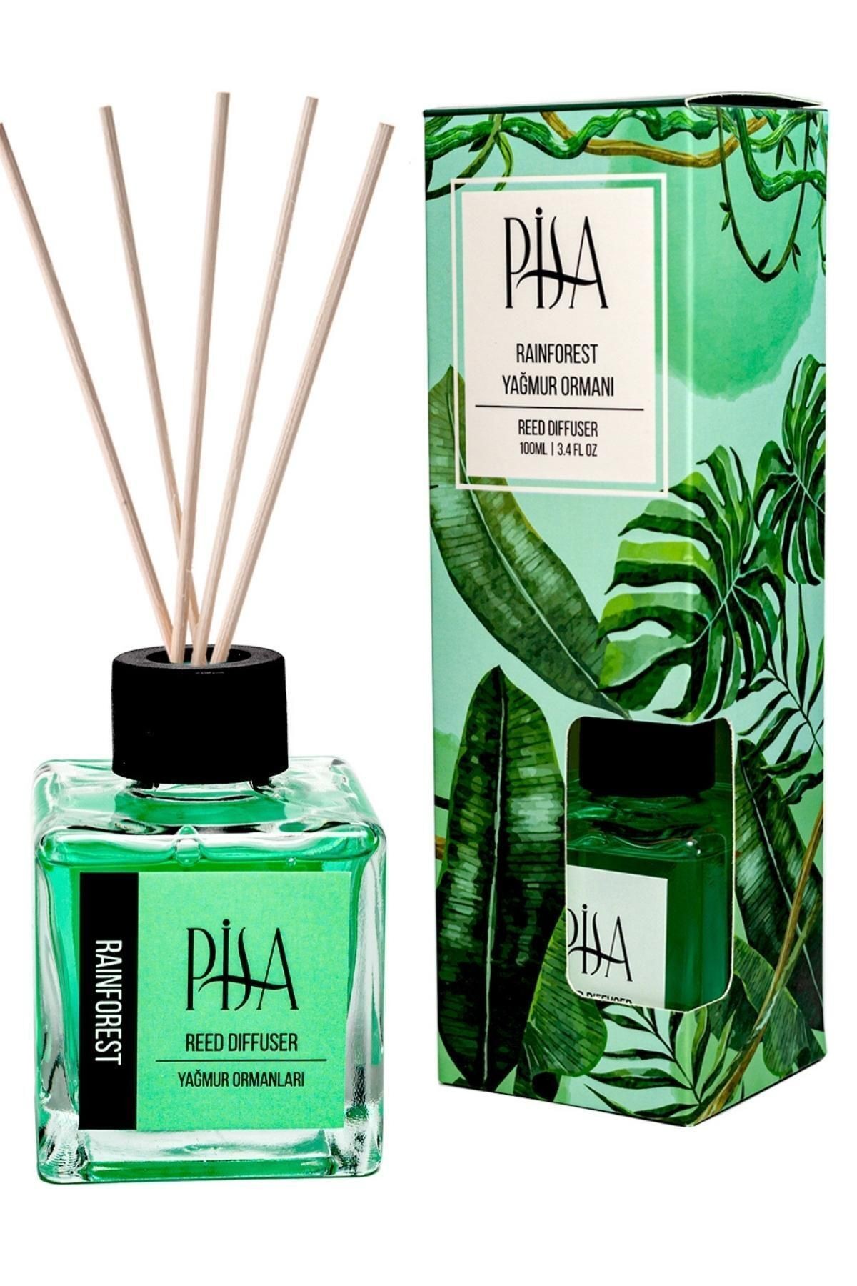 Yağmur Ormanı Çubuklu Oda Kokusu Rain Forest Reed Diffuser 100ml