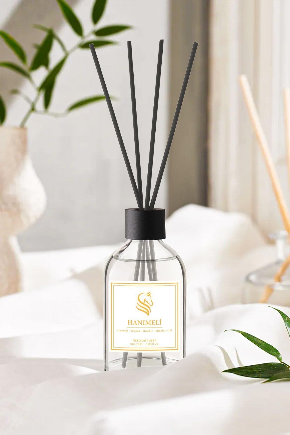Hanımeli Çubuklu Oda Kokusu Honeysuckle Reed Diffuser 100ml