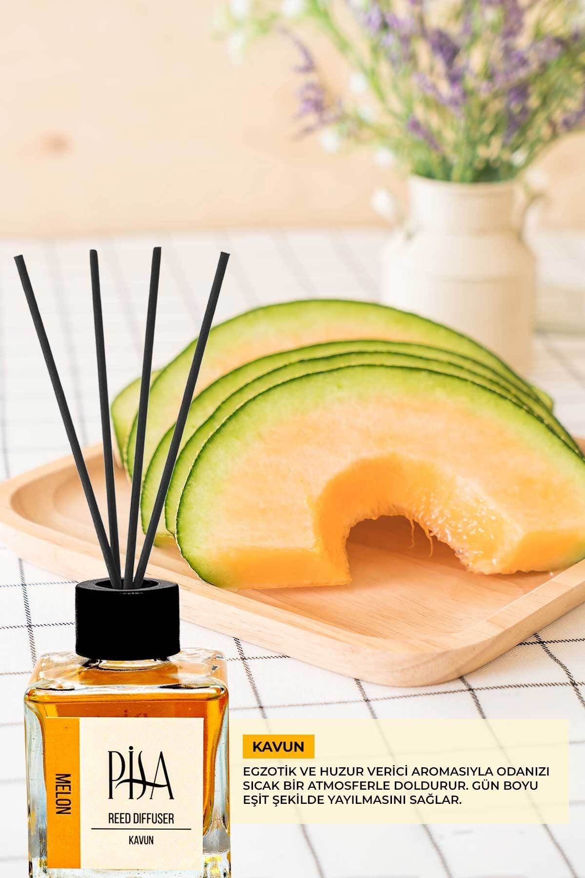 Kavun Çubuklu Oda Kokusu Melon Reed Diffuser 100ml