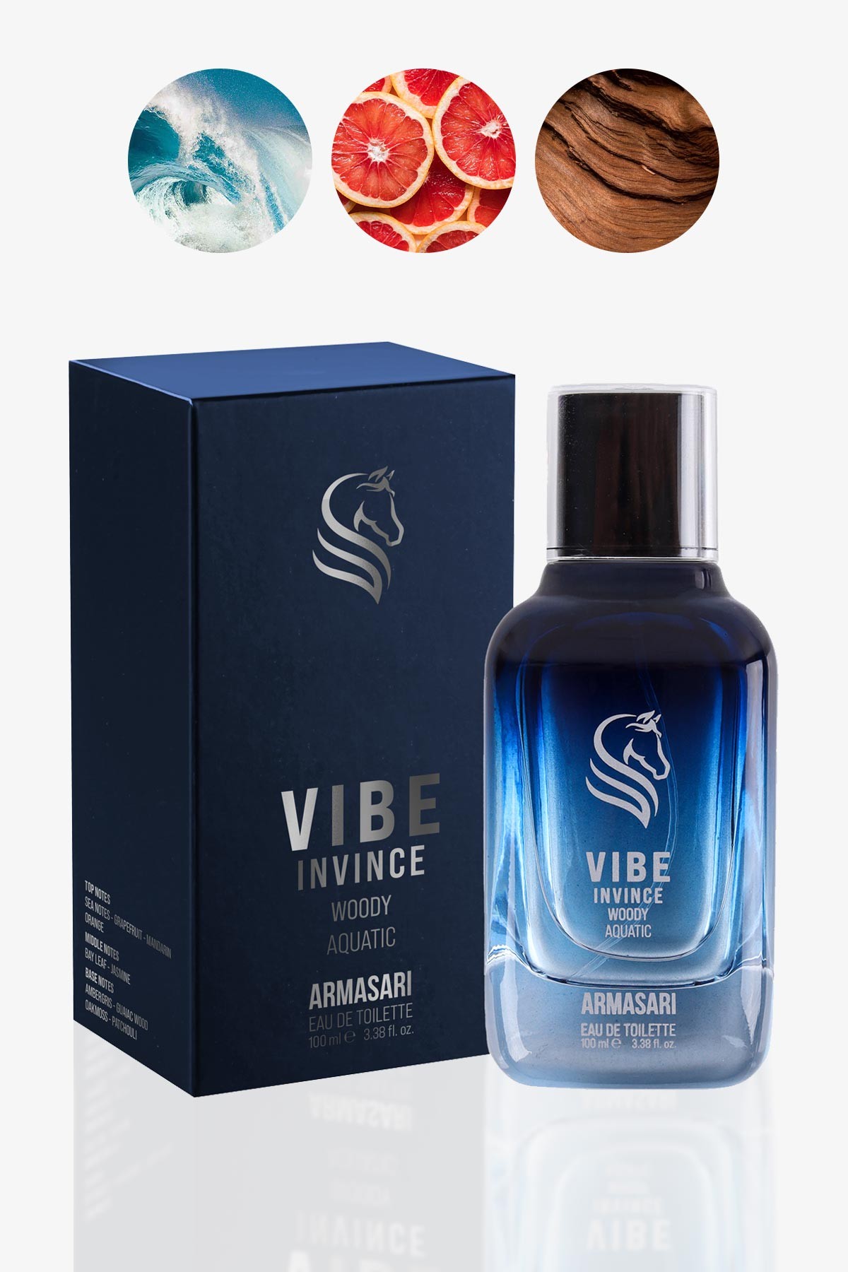 Vibe Invince Fresh Uzun Süre Kalıcı 100 ml Edt Erkek Parfüm