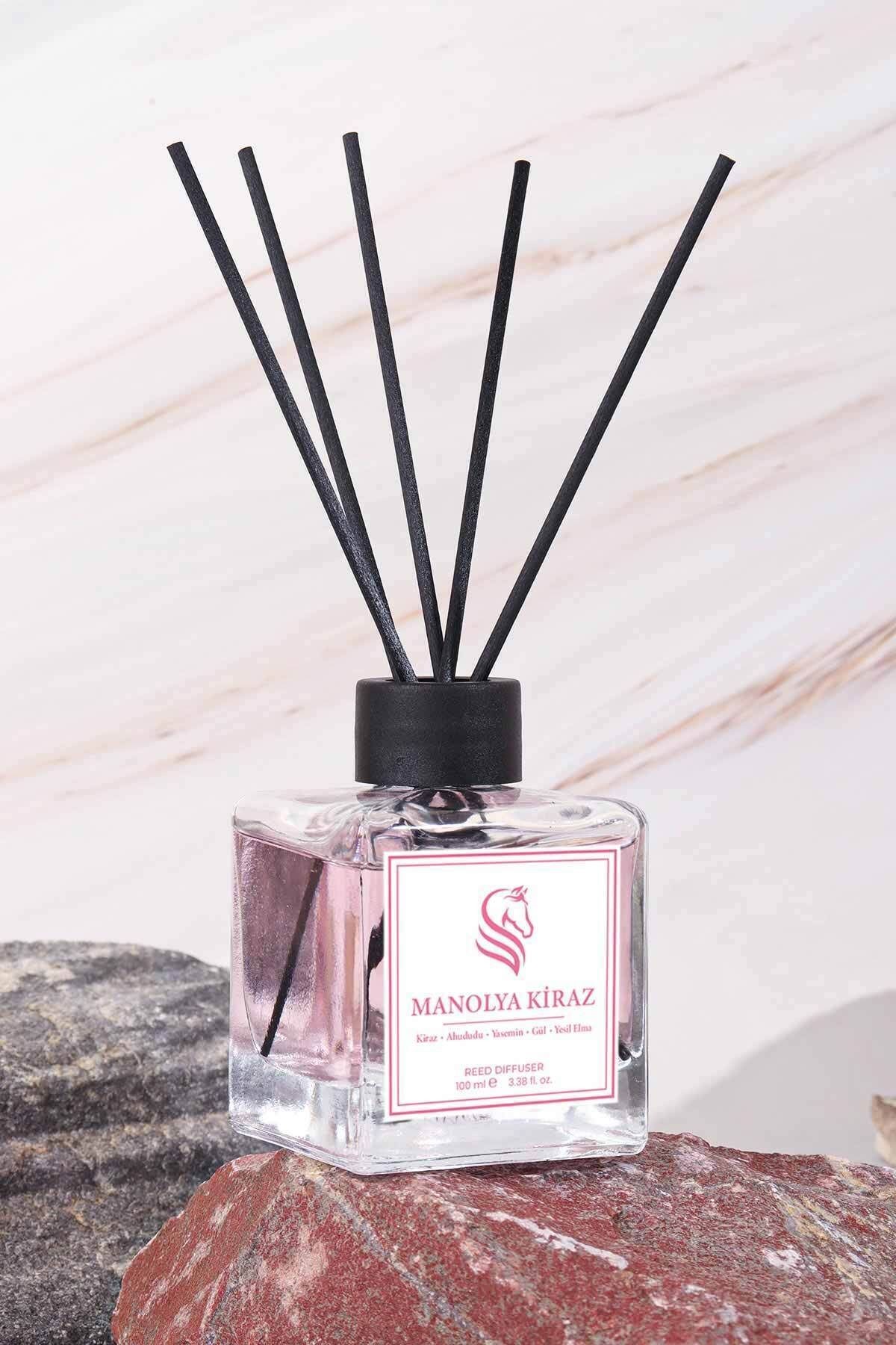 Manolya Kiraz Çubuklu Oda Kokusu Magnolia Cherry Reed Diffuser 100ml