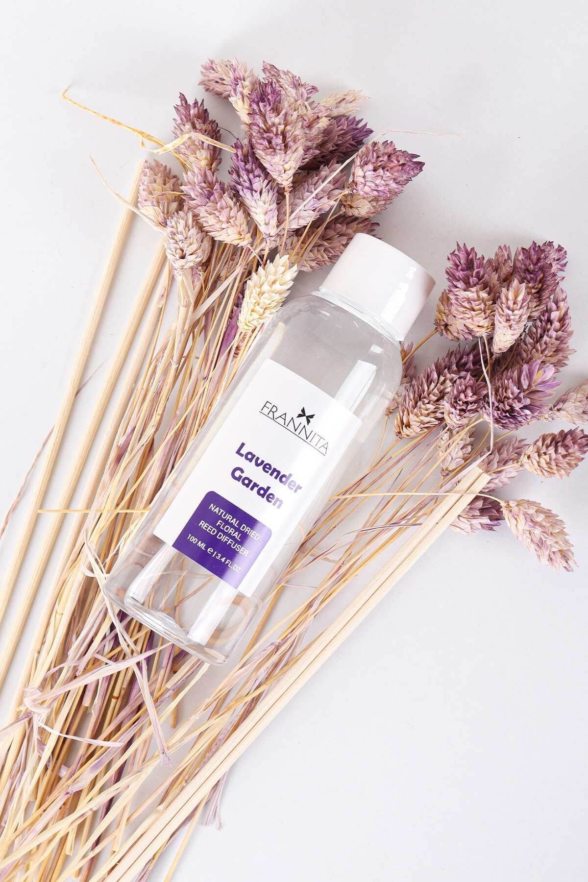 Lavender Garden Çiçekli Cam Vazolu Refilli Dekoratif Oda Kokusu 100ml