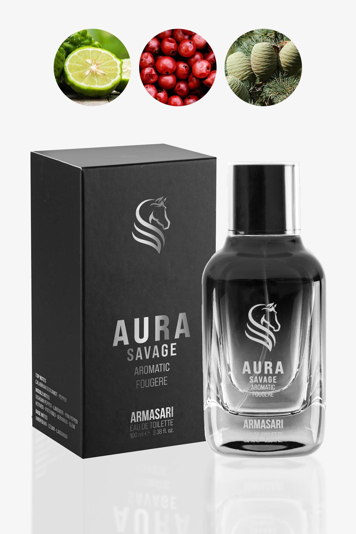 Aura Savage Bergamot Uzun Süre Kalıcı 100 ml Edt Erkek Parfüm