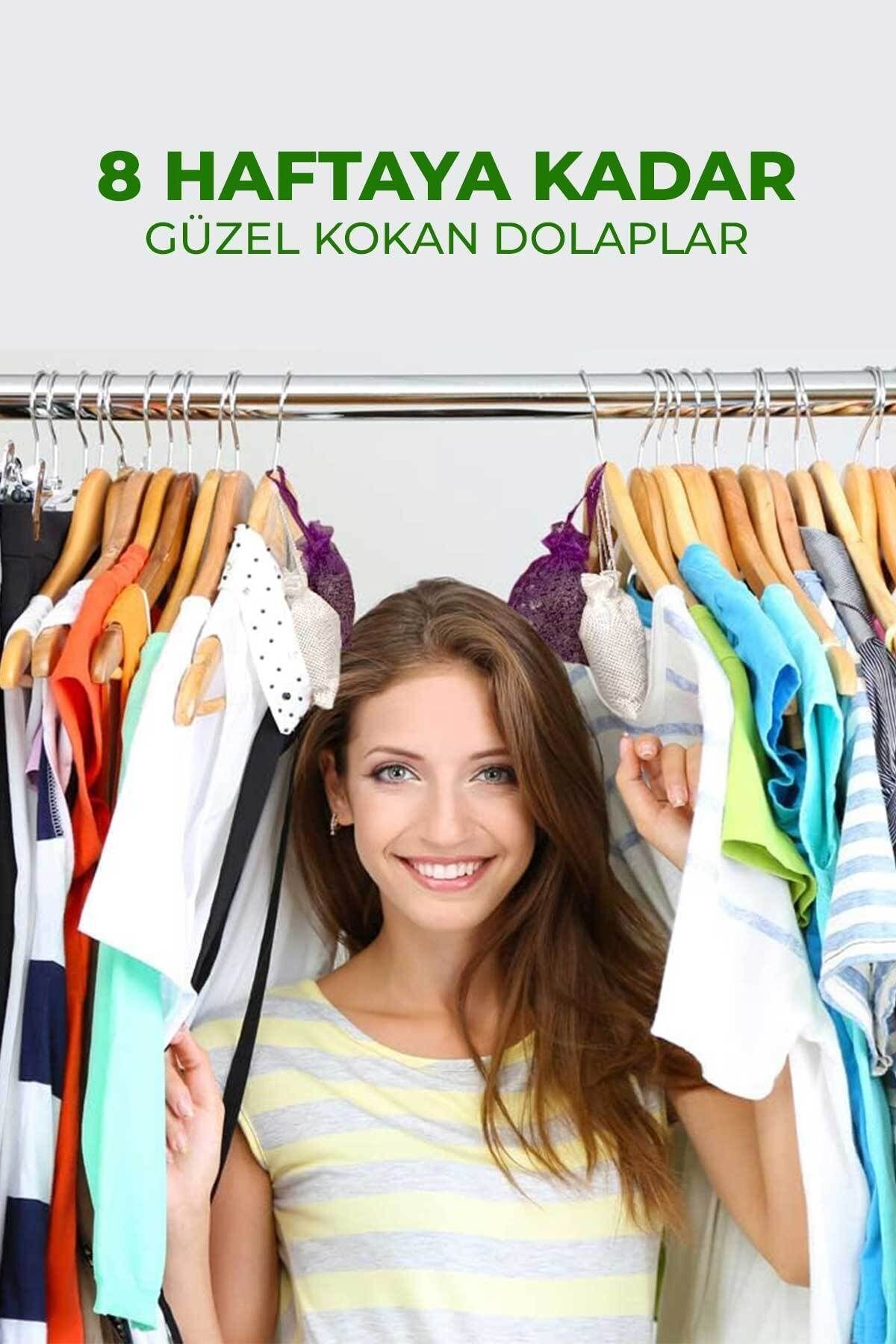 5 Adet Dolap ve Çekmece Kokusu Kaşmir Koku Kesesi