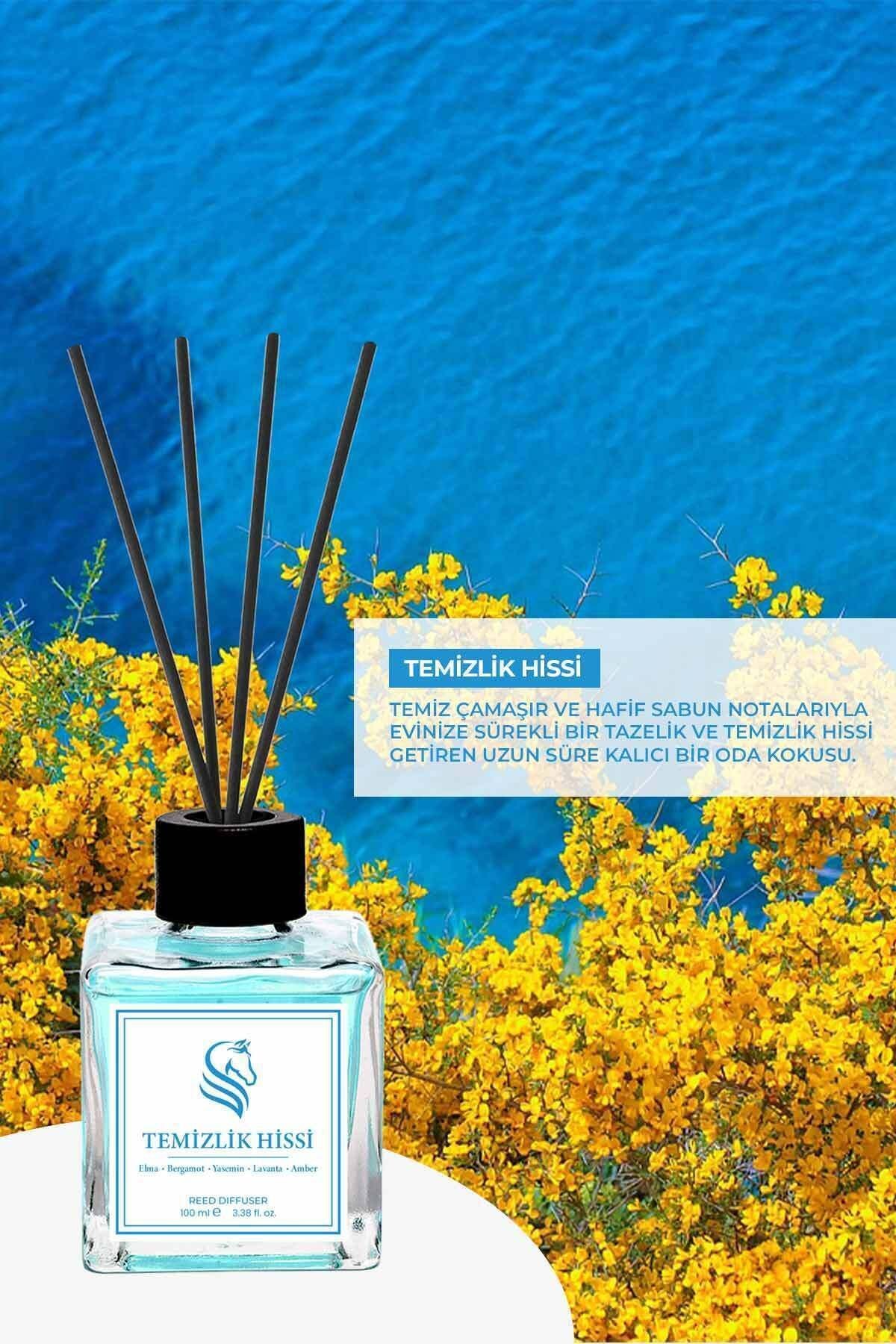 Çiçeksi Temizlik Hissi Çubuklu Oda Kokusu Clean Breeze Reed Diffuser 100ml