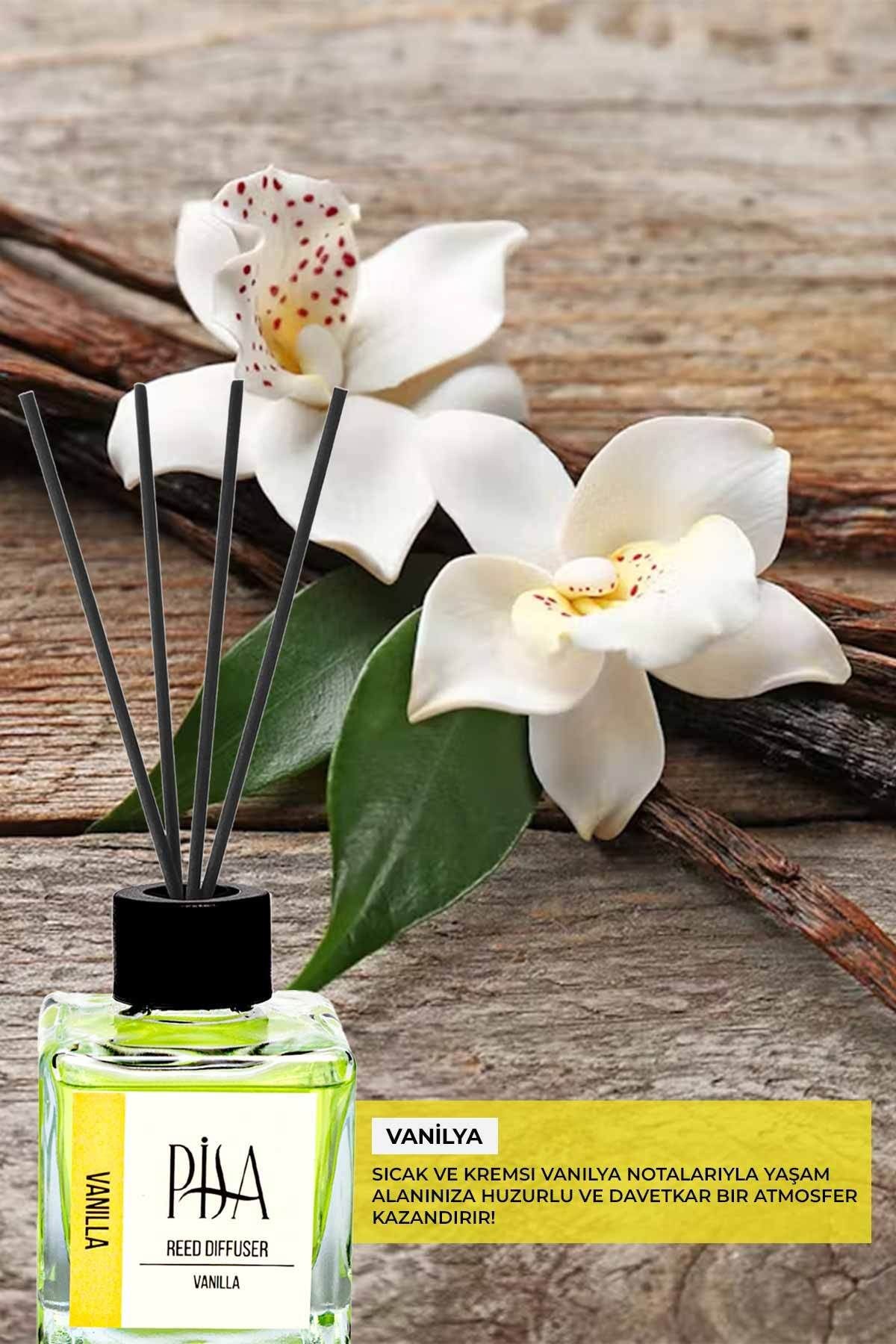 Vanilya Çubuklu Oda Kokusu Vanilla Reed Diffuser 100ml