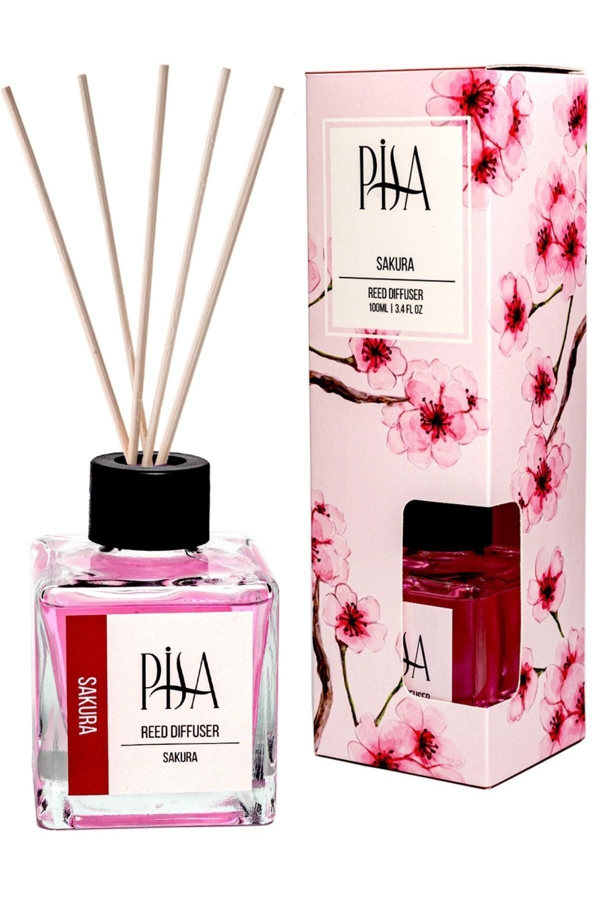 Sakura Çubuklu Oda Kokusu Reed Diffuser 100ml
