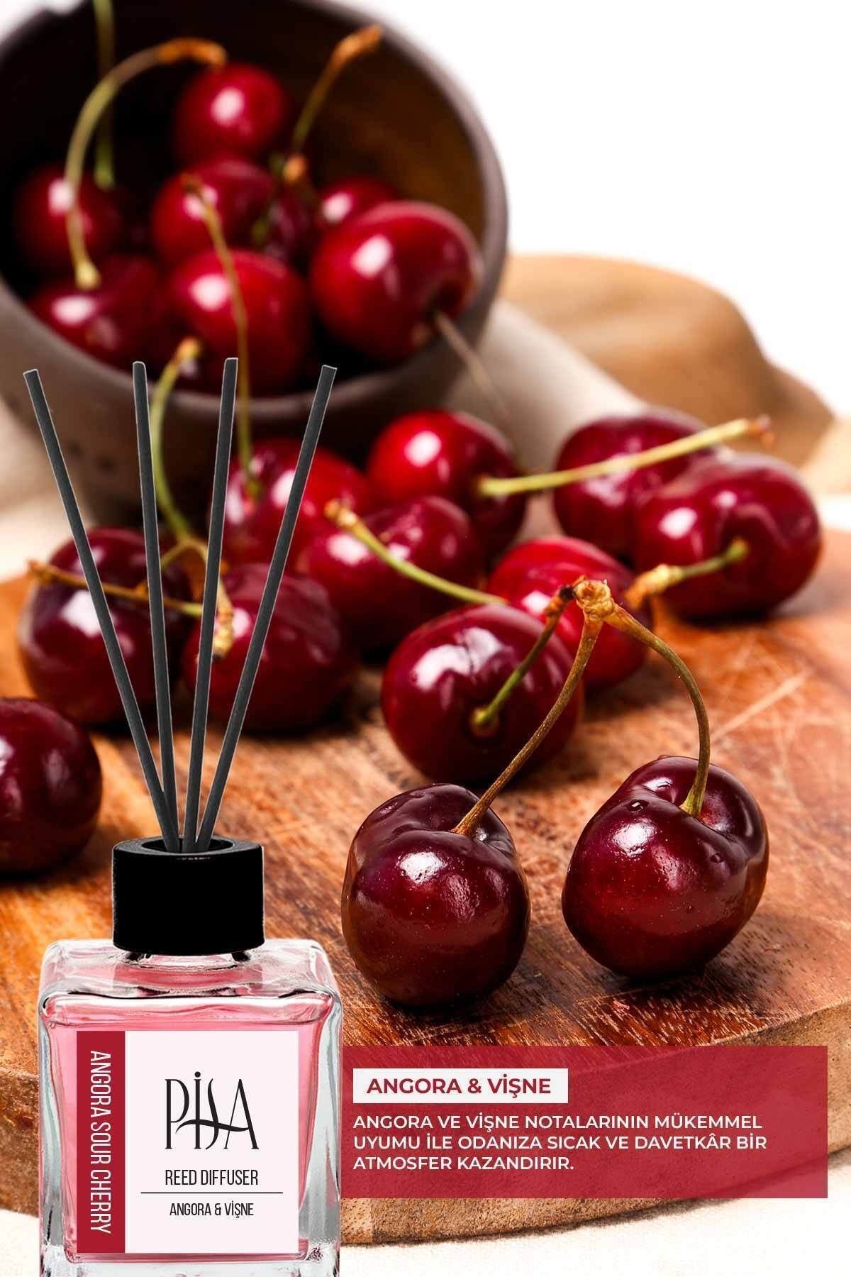 Angora Vişne Çubuklu Oda Kokusu Angora Cherry Reed Diffuser 100ml