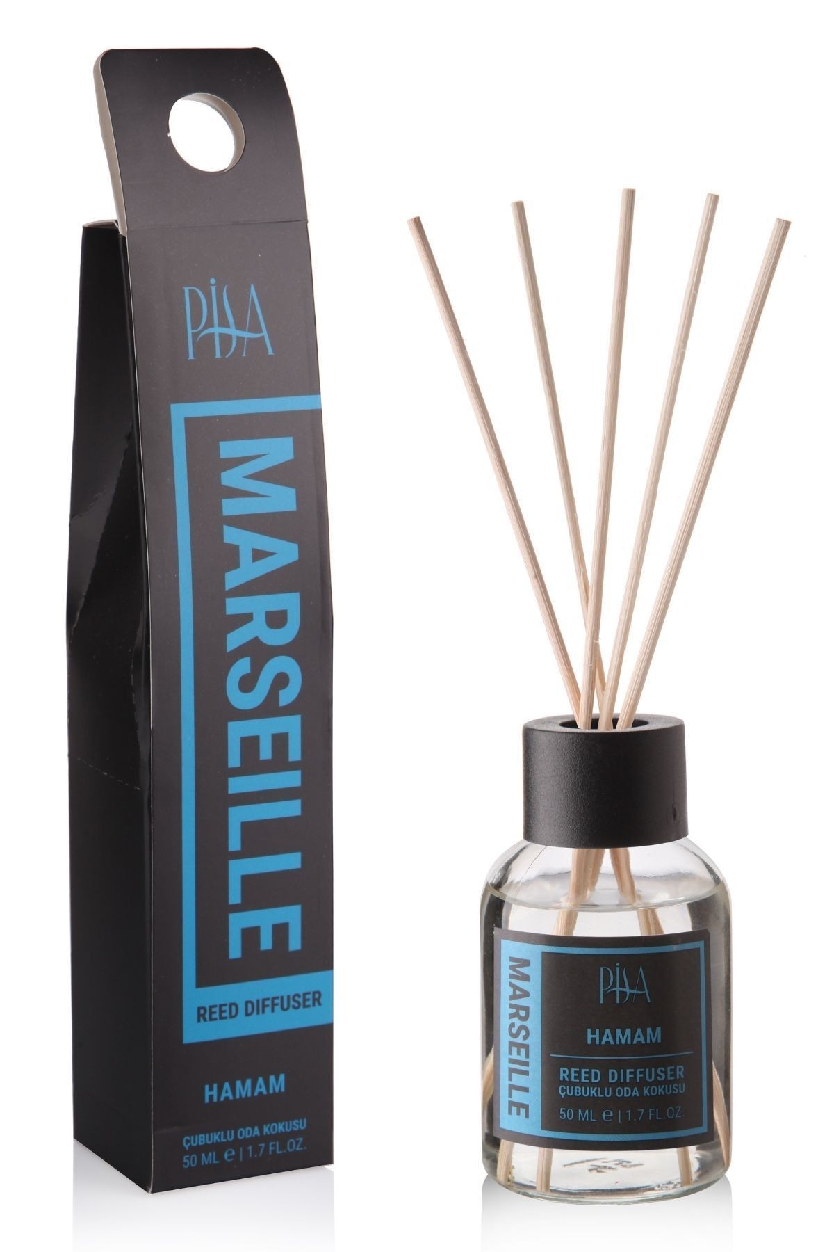 Bambu Çubuklu Hamam Oda Kokusu (Marselli) 50 ML