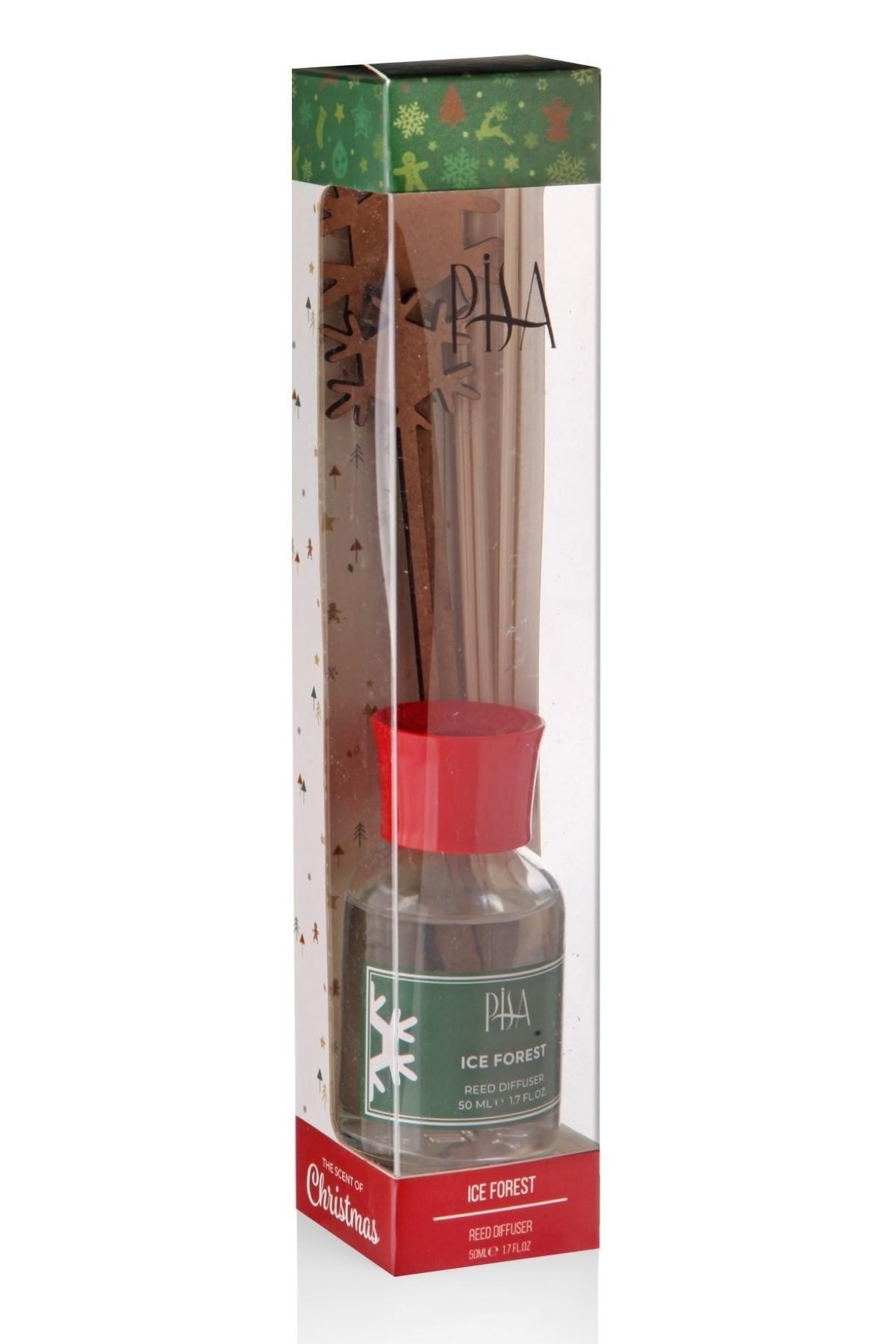 Yeni Yıl Yılbaşı Özel Bambu Çubuklu Ice Forest Oda Kokusu 50 ML