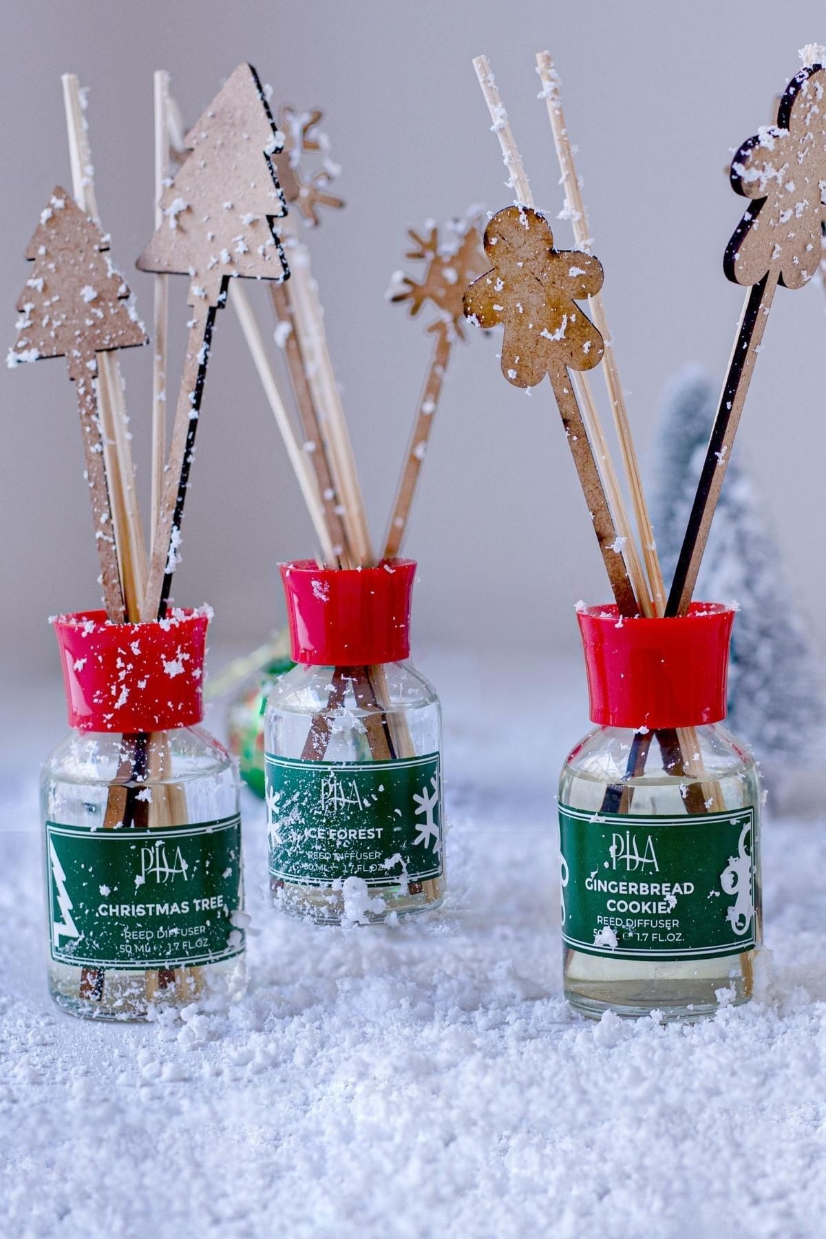 Yeni Yıl Yılbaşı Özel Bambu Çubuklu Ice Forest Oda Kokusu 50 ML