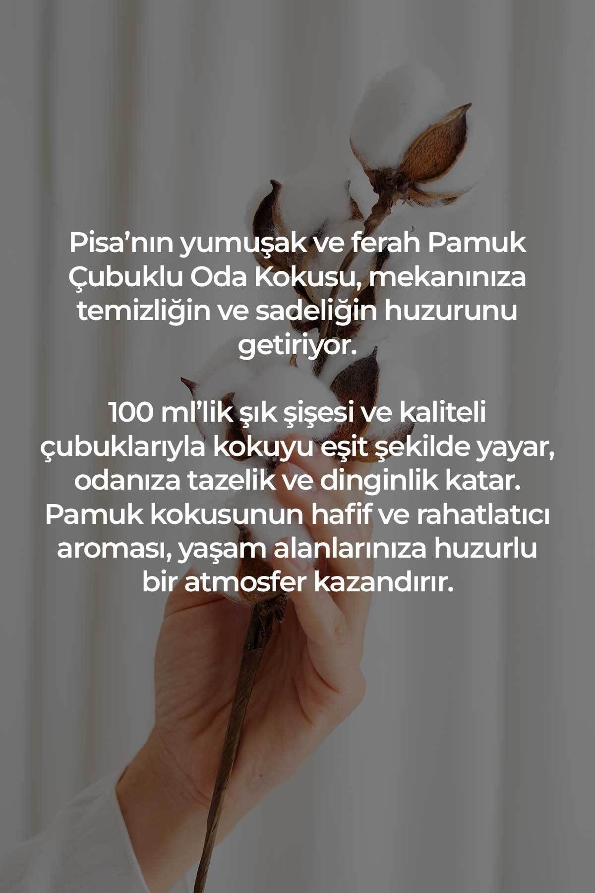 Pamuk Çubuklu Oda Kokusu Cotton Reed Diffuser 100ml