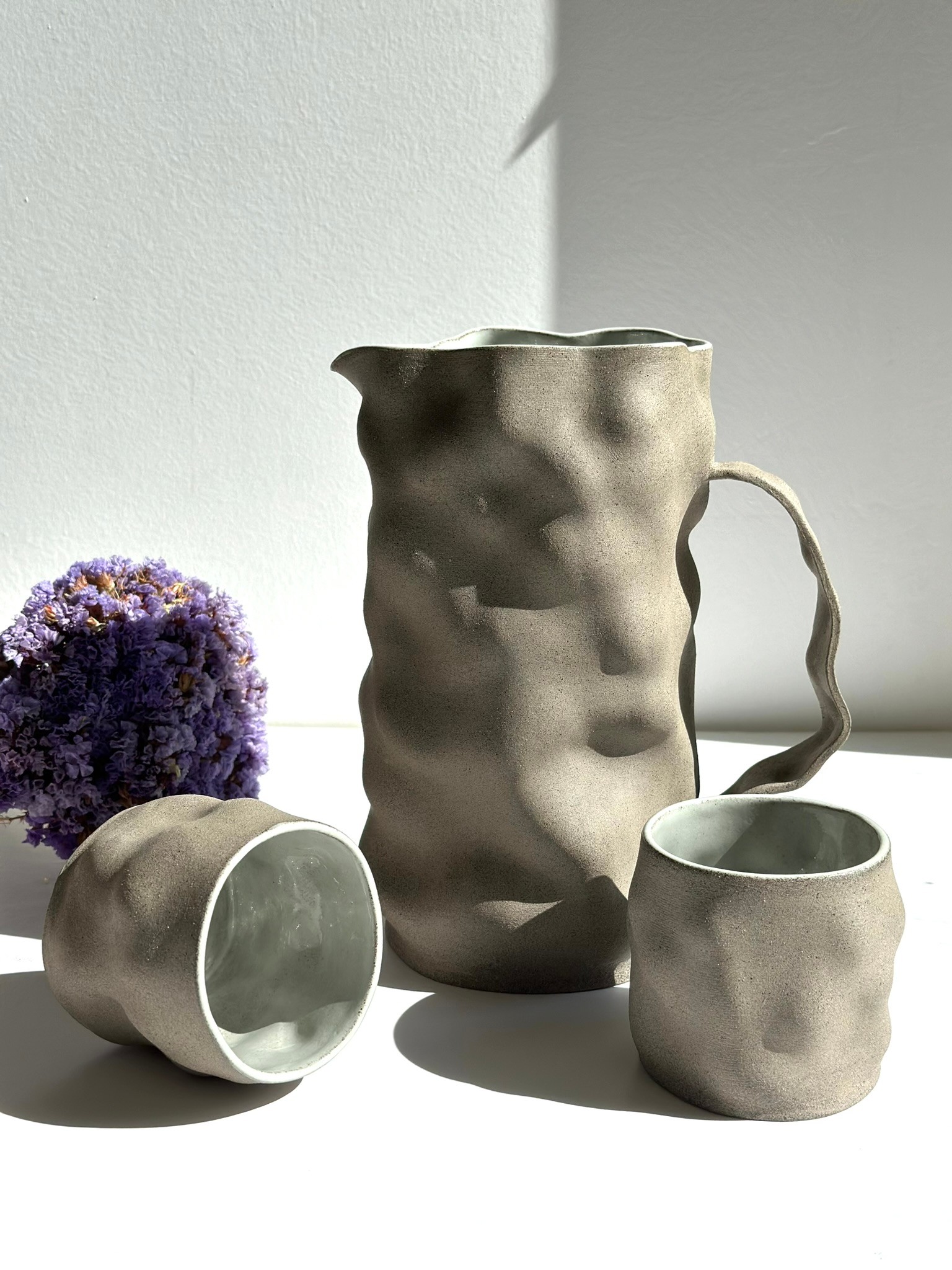 Stoneware Karaf