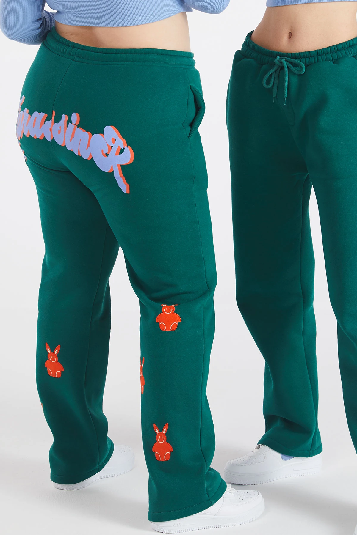 Kadın Baskılı Jogger Eşofman Altı