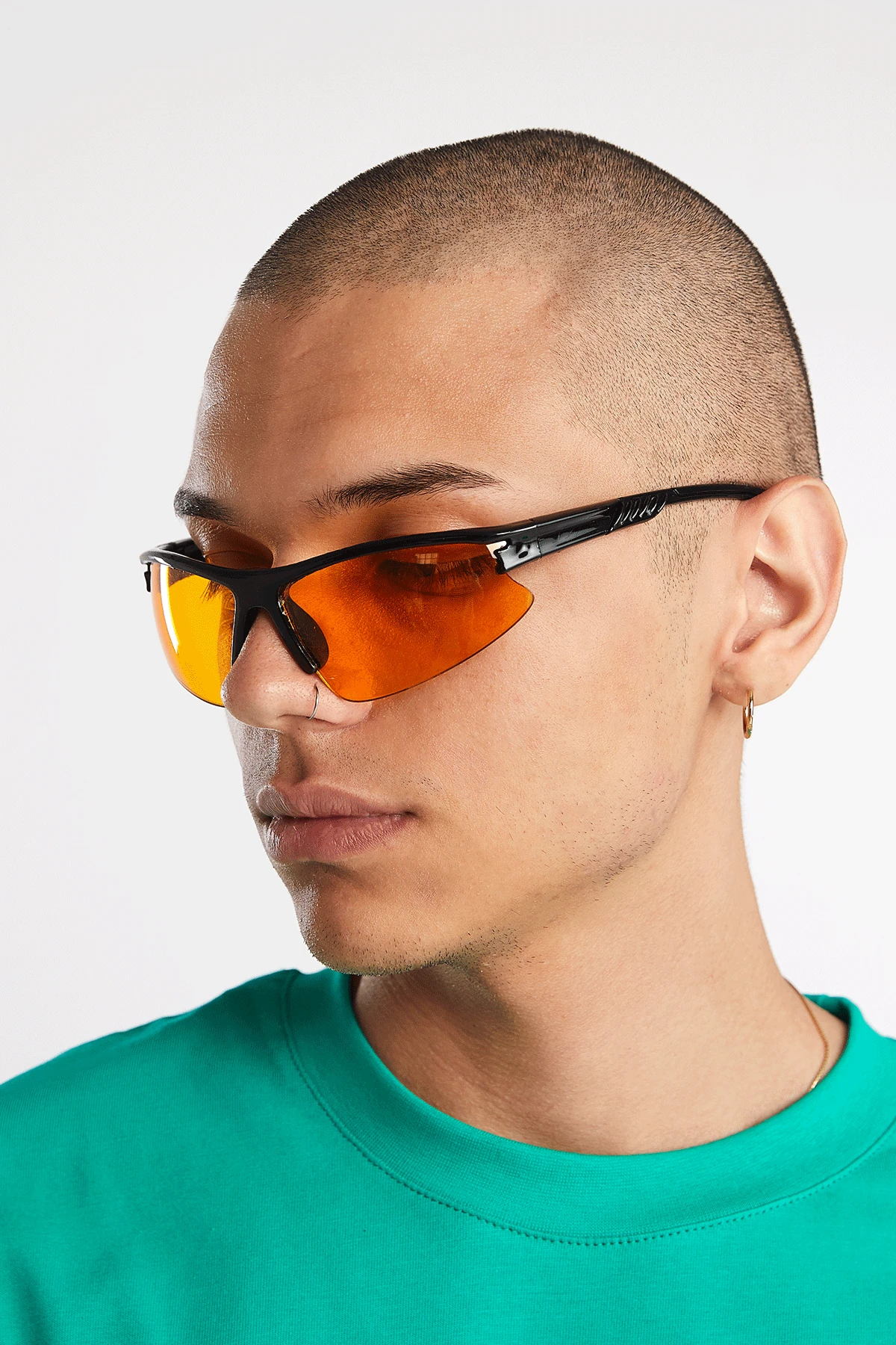 Unisex Turuncu Cyber Güneş Gözlüğü