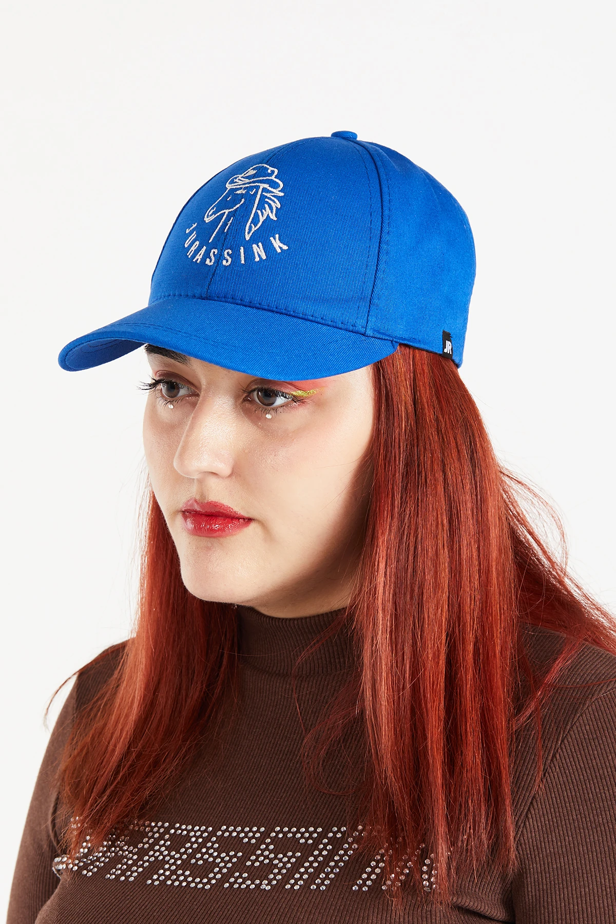 Kadın Nakış işlemeli Lacivert Şapka