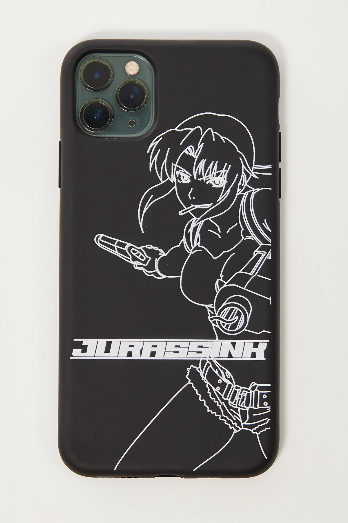 Iphone Uyumlu Manga Siyah Telefon Kılıfı