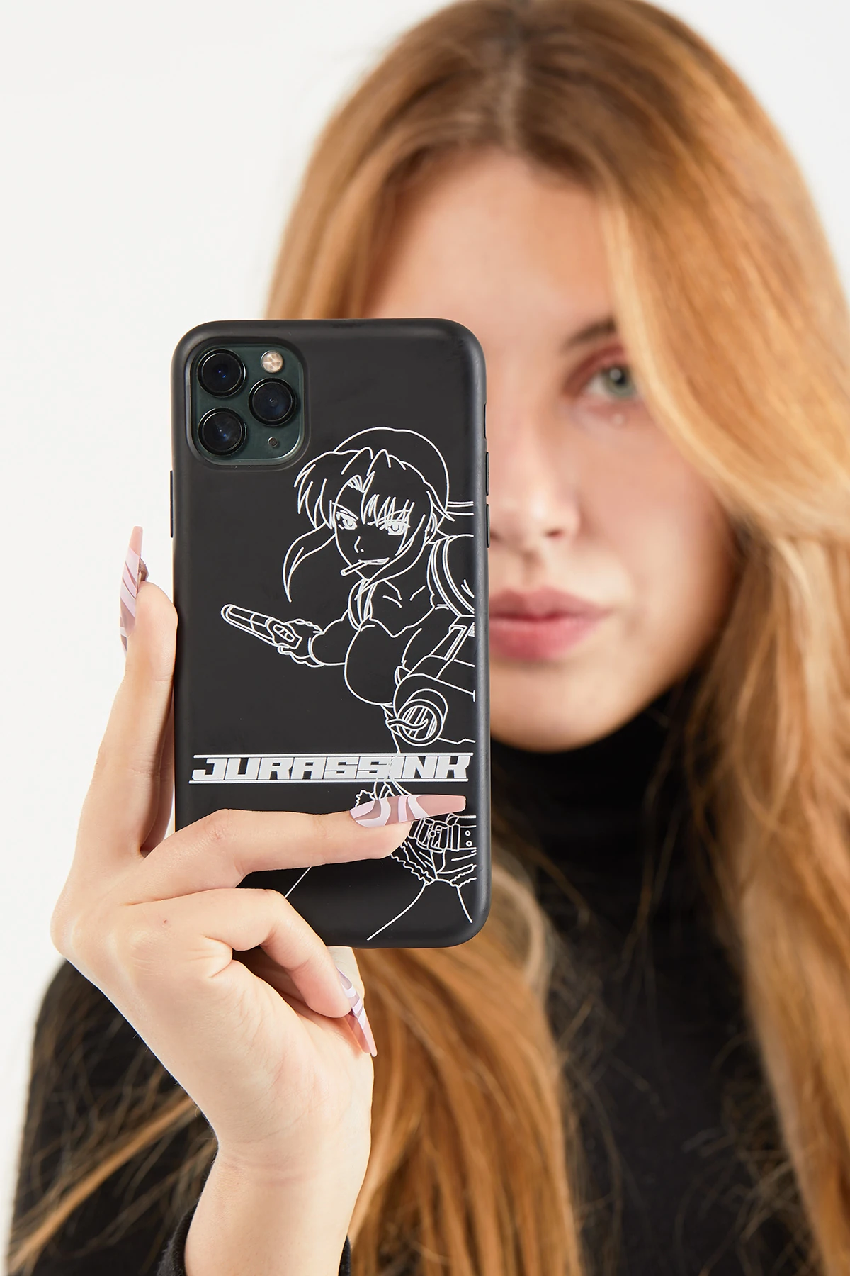 İphone Manga Siyah Telefon Kılıfı