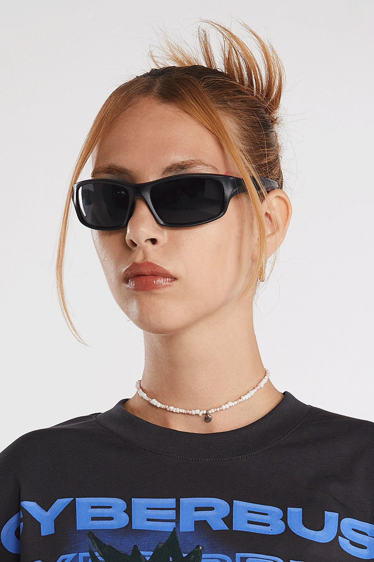 Unisex Siyah Cyber Güneş Gözlüğü