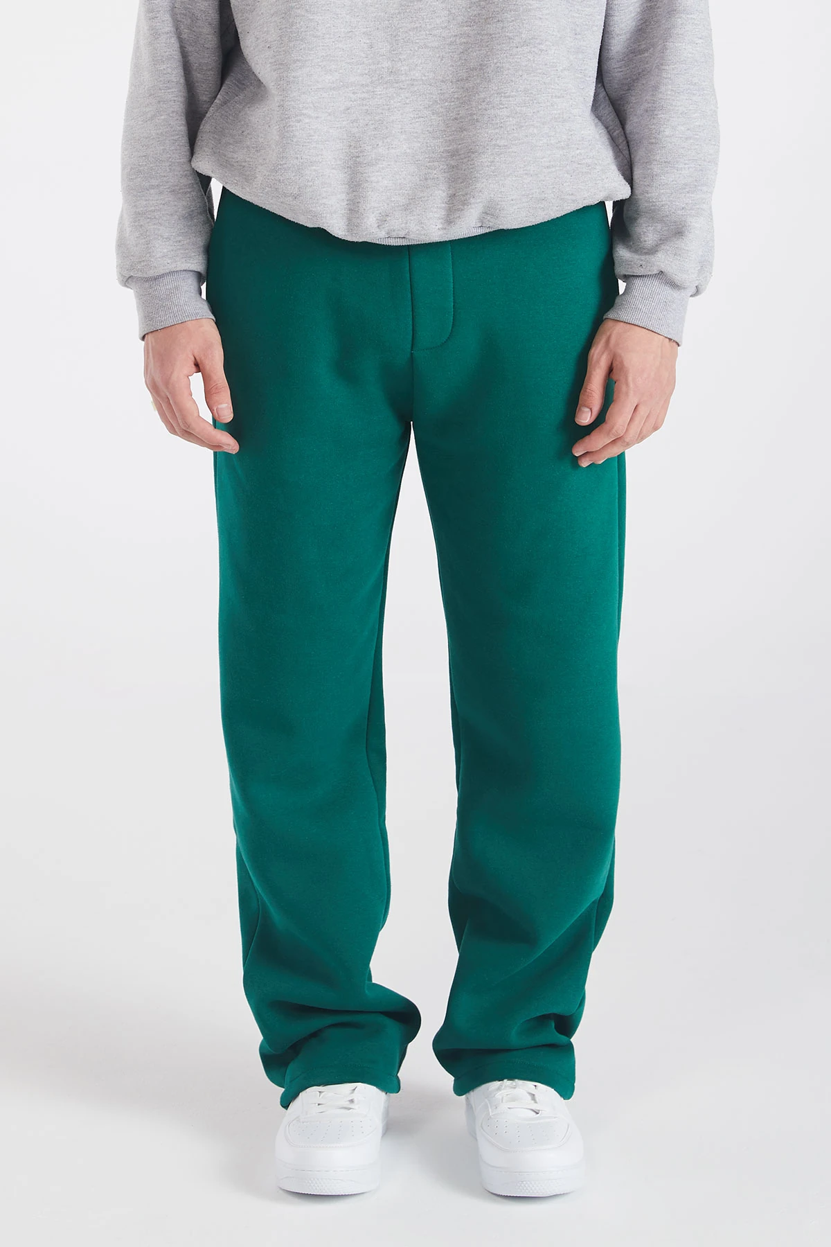 Erkek Arkası Baskılı Straight Fit Pantolon