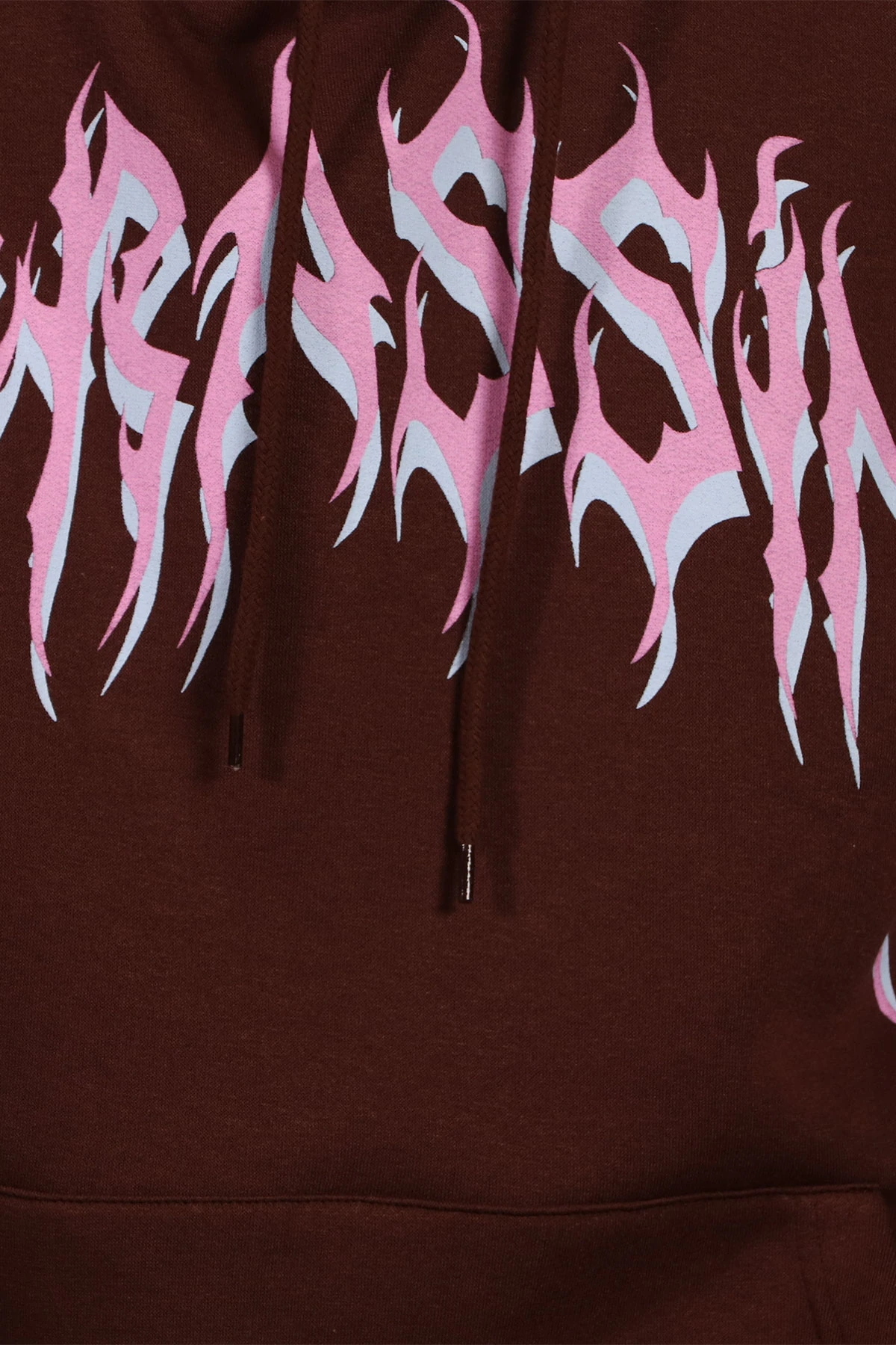 Erkek Baskılı Kapüşonlu Sweatshirt