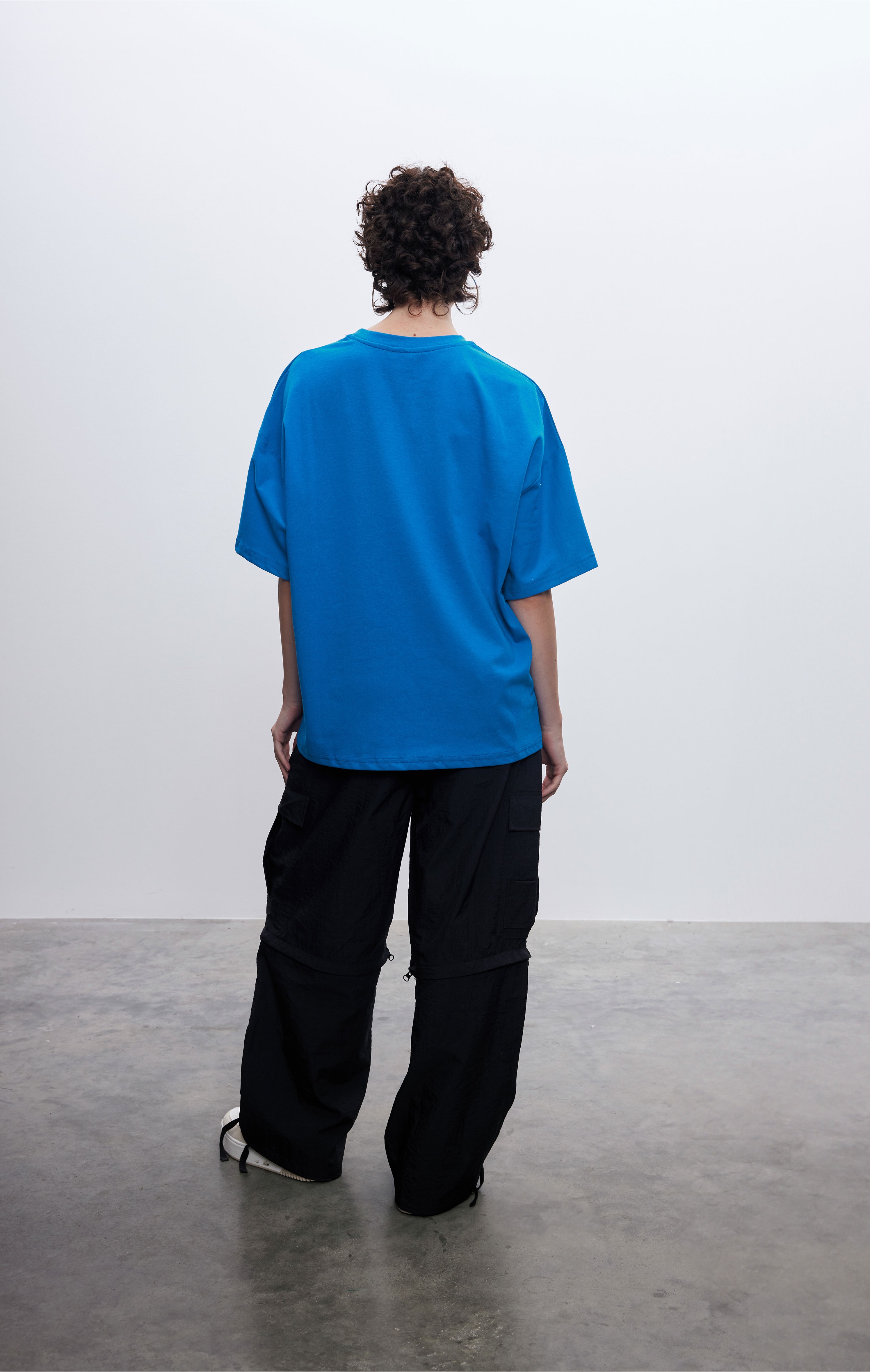 Kadın Frontrunner Mavi Jersey T-shirt
