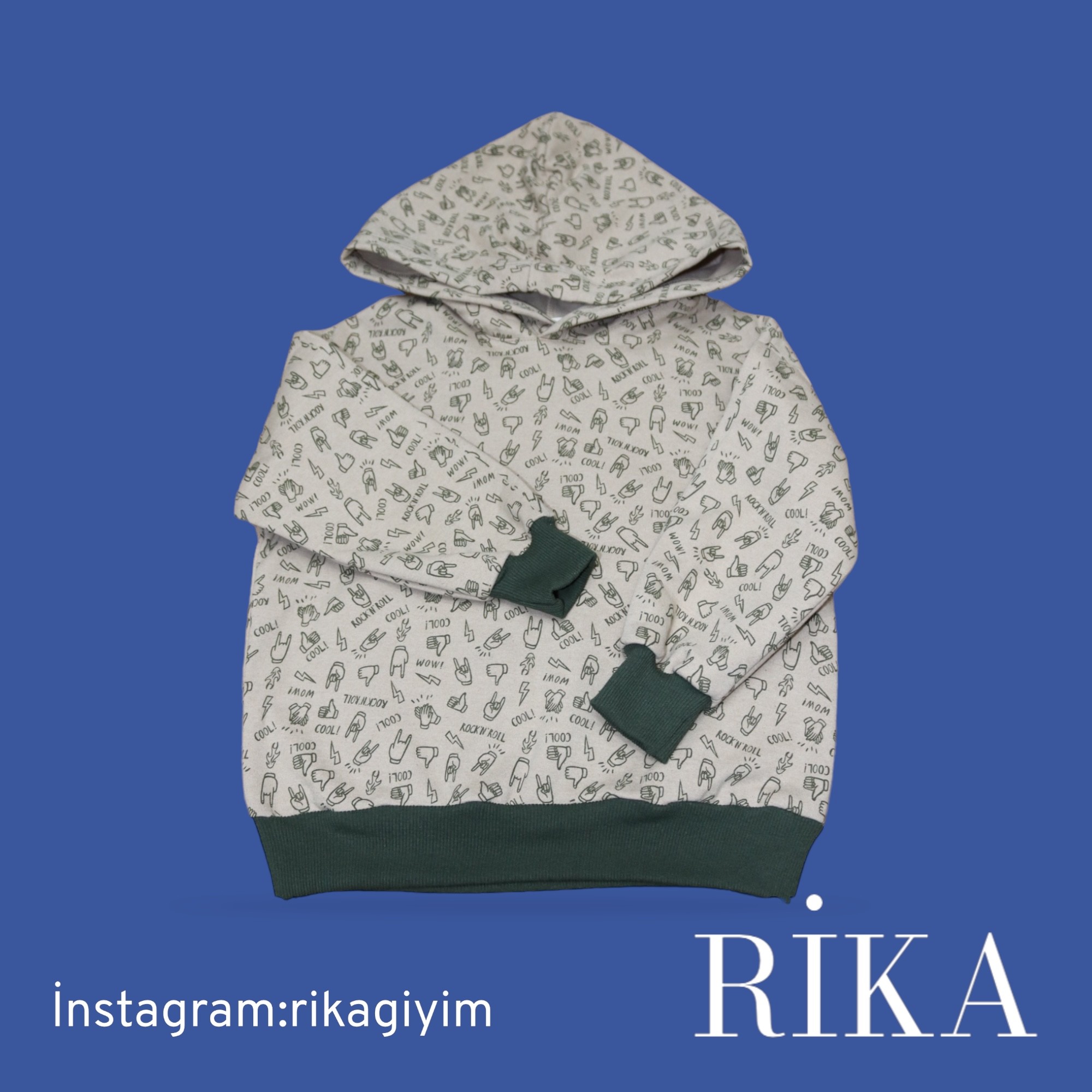 RİKA-Sweatshirt İn Kapüşonlu