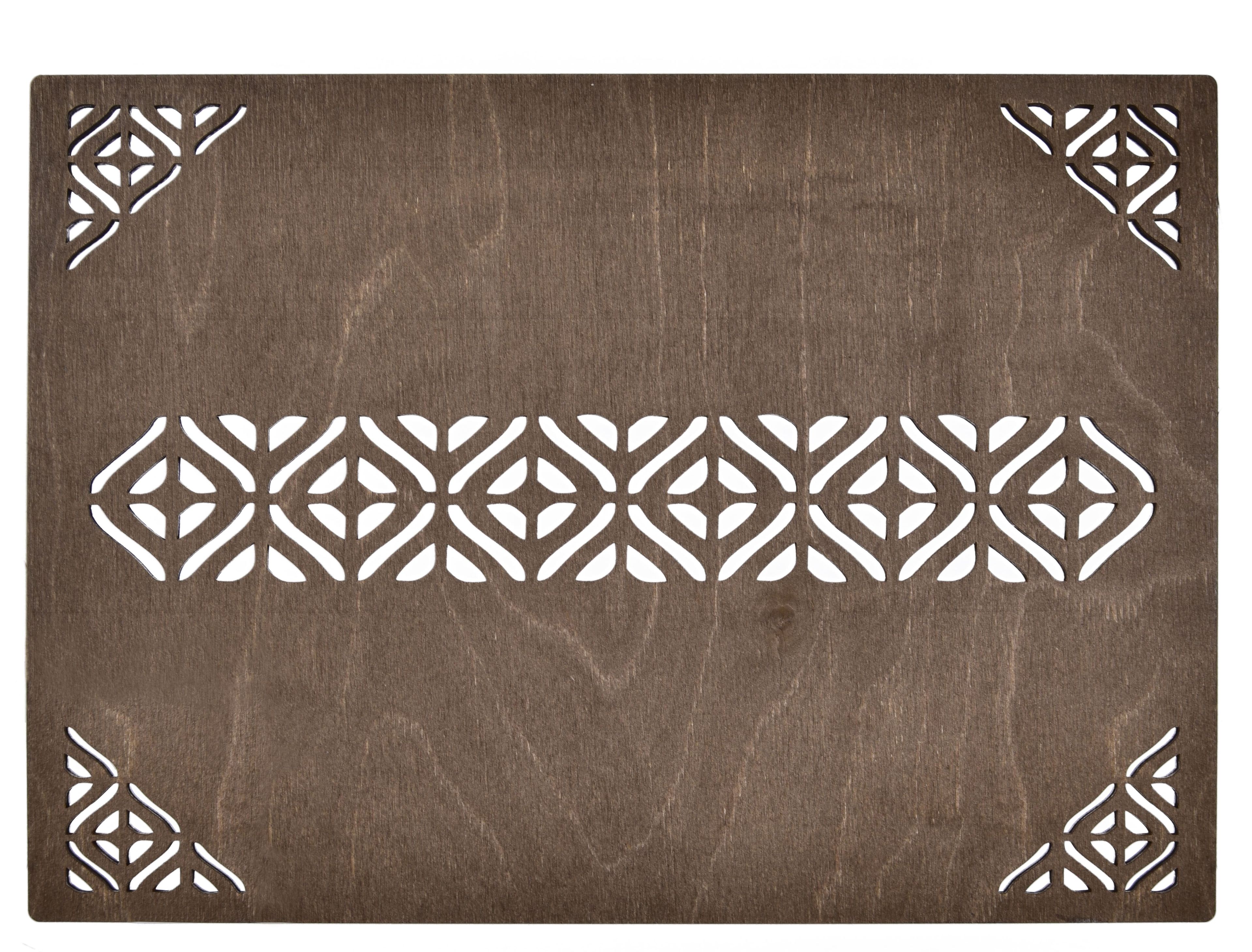 Violet Ahşap Amerikan Servis  - Wenge