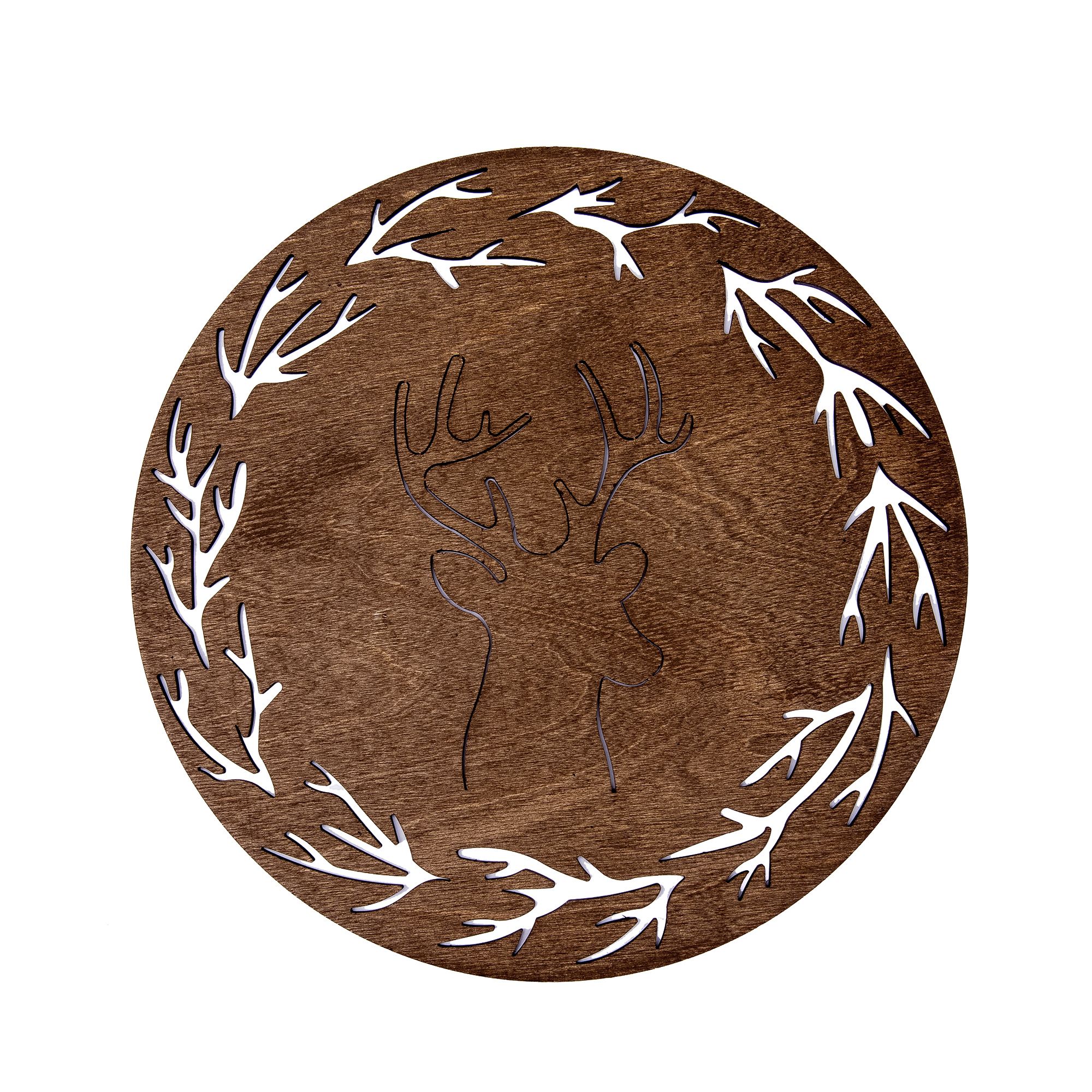 Reindeer Ahşap Supla Takımı - Wenge