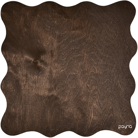 Wave Ahşap Supla Takımı - Wenge