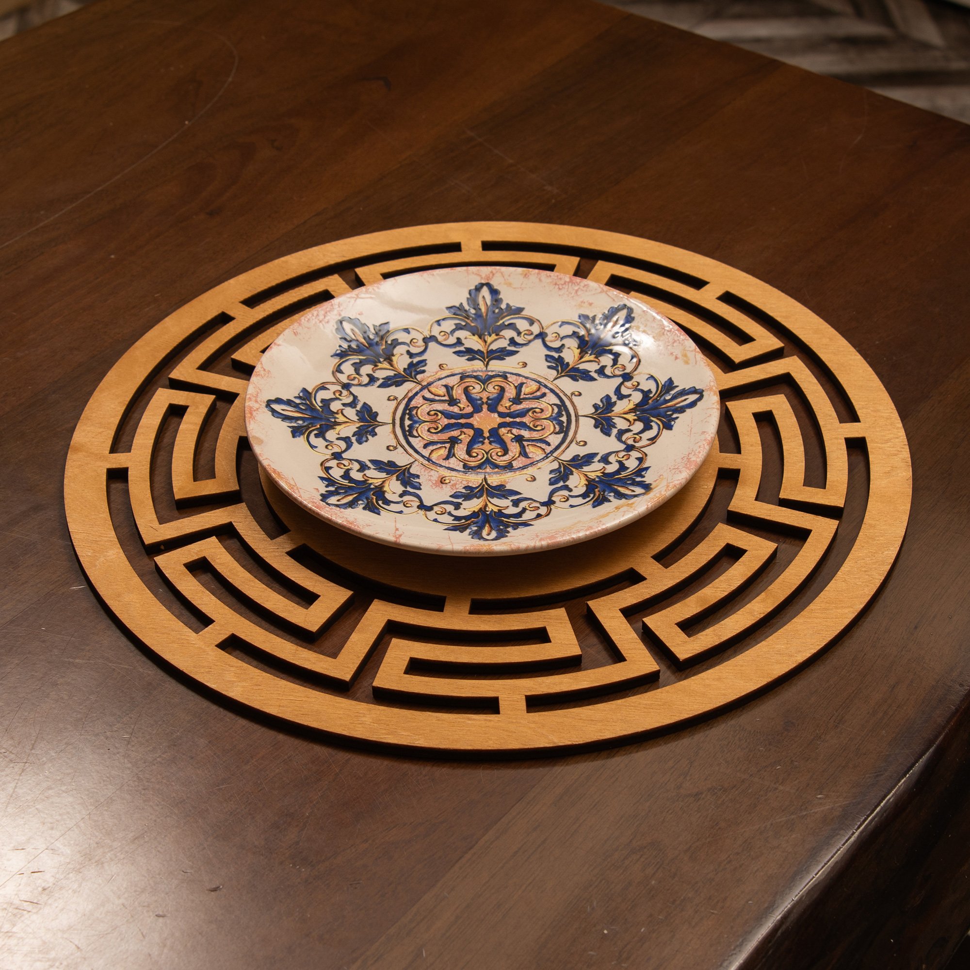 Labyrinth Ahşap Supla Takımı
