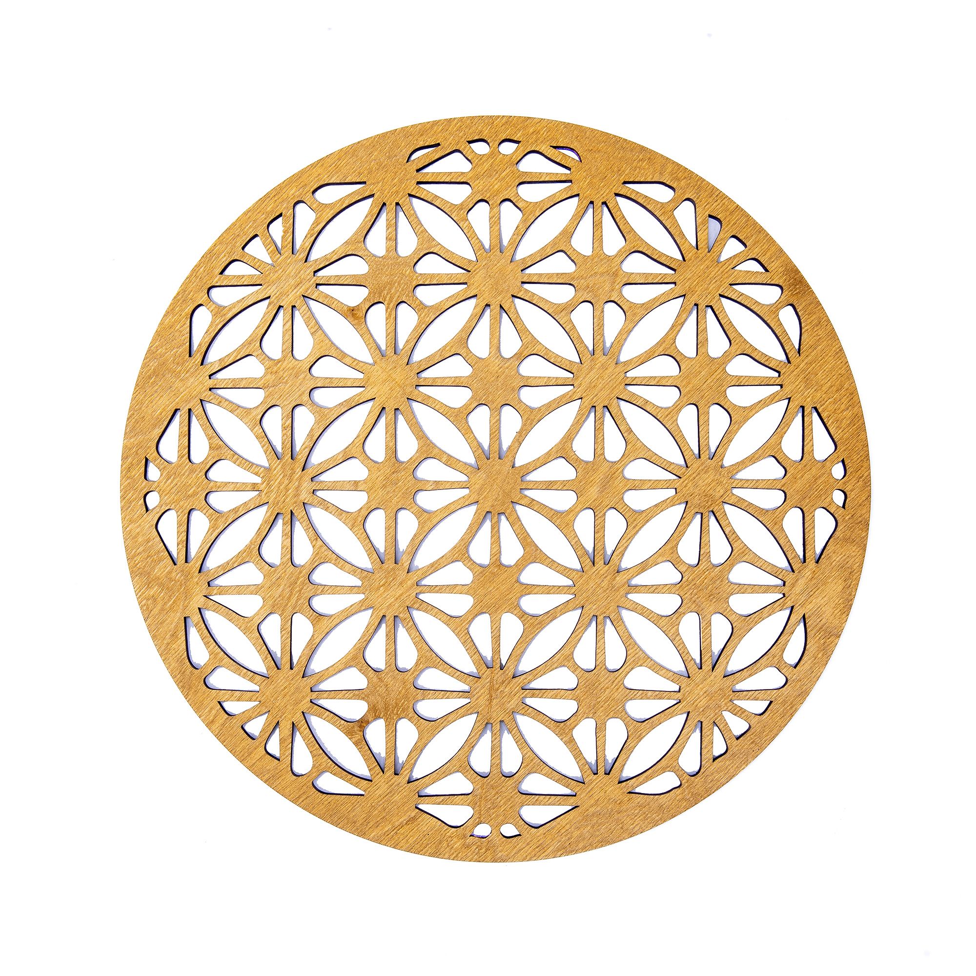 Web Snowflake Ahşap Supla Takımı - Bal