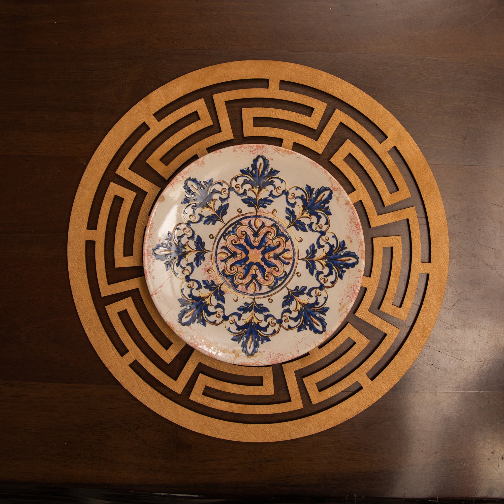 Labyrinth Ahşap Supla Takımı