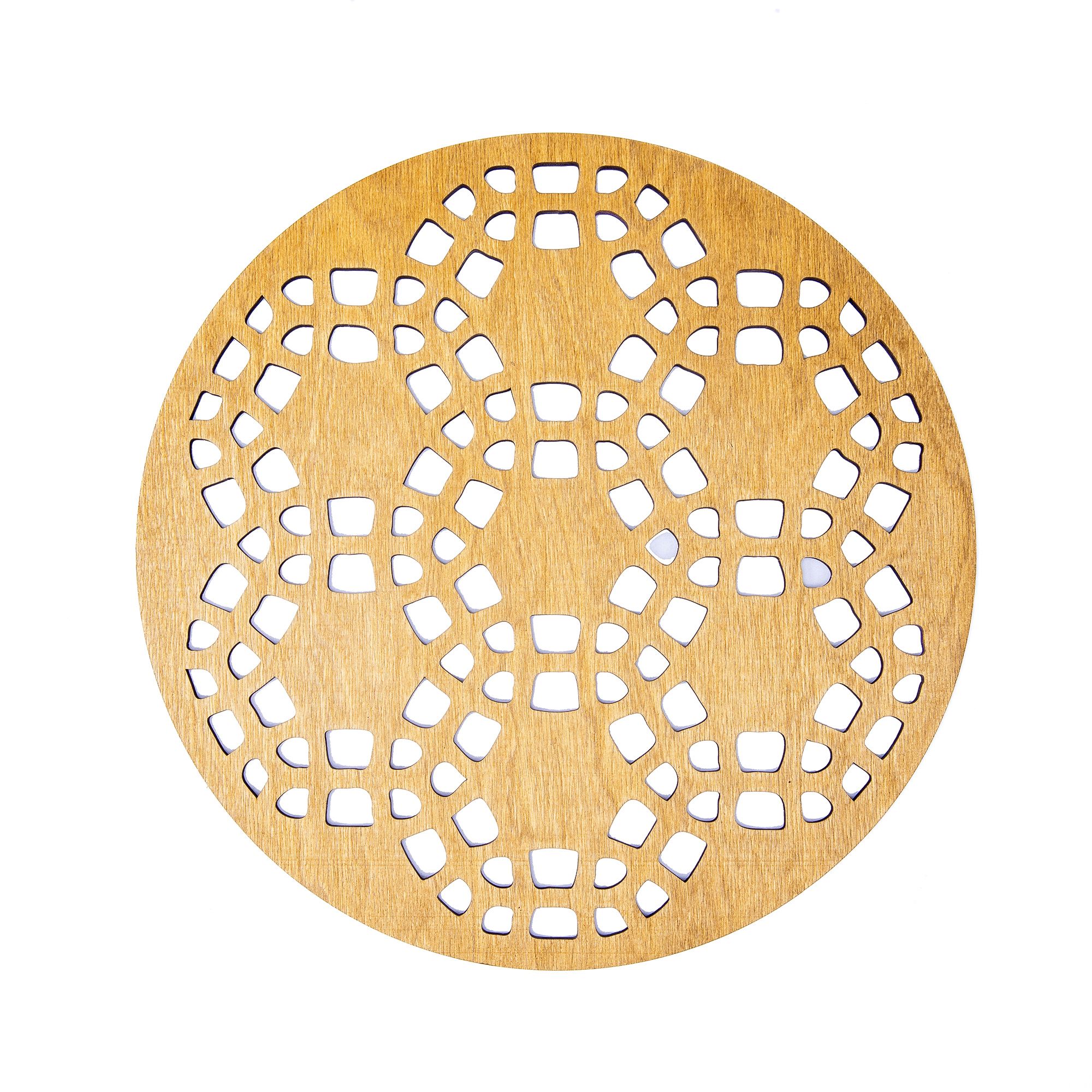 Sphere Snowflake Ahşap Supla Takımı - Petrol Yeşili