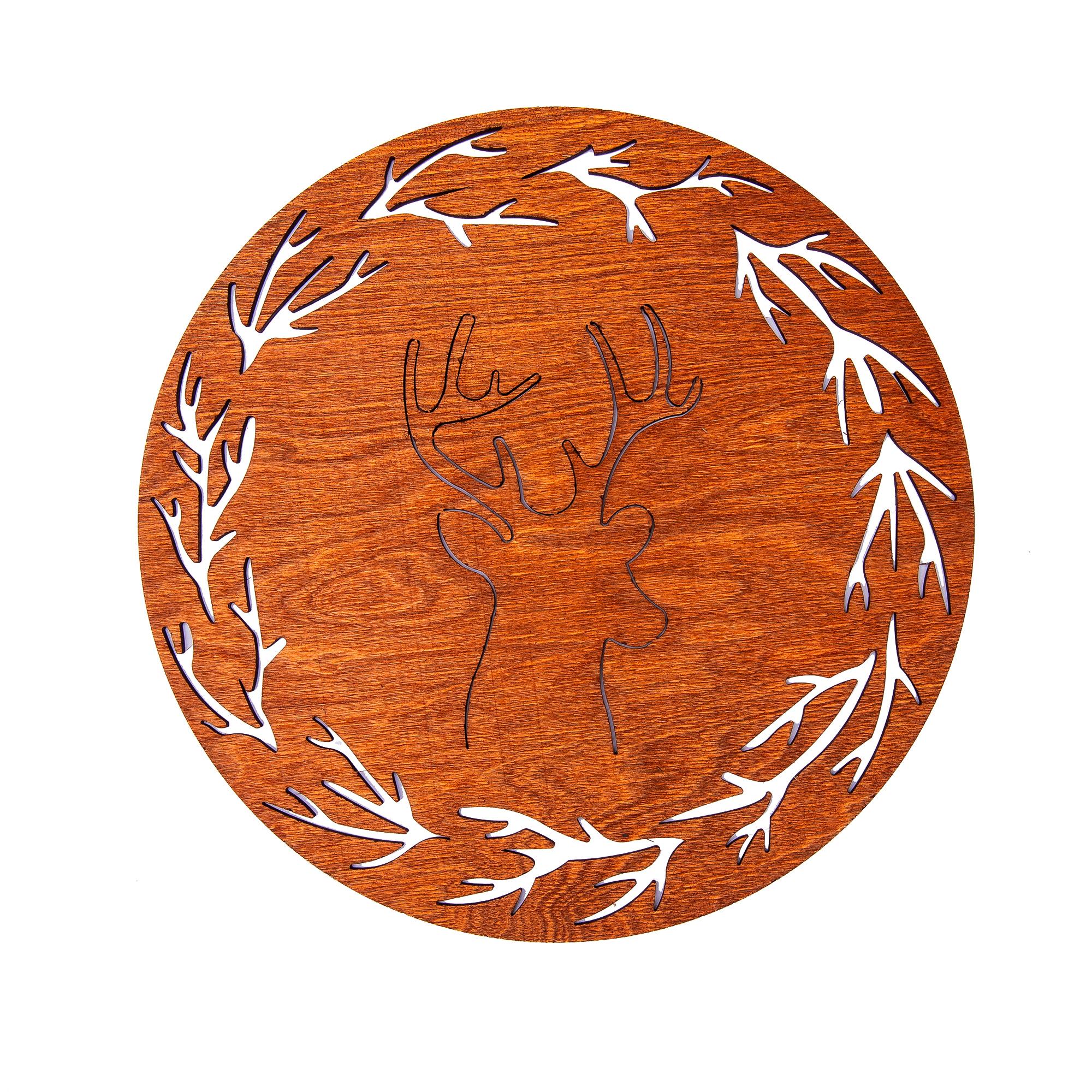 Reindeer Ahşap Supla Takımı - Rose