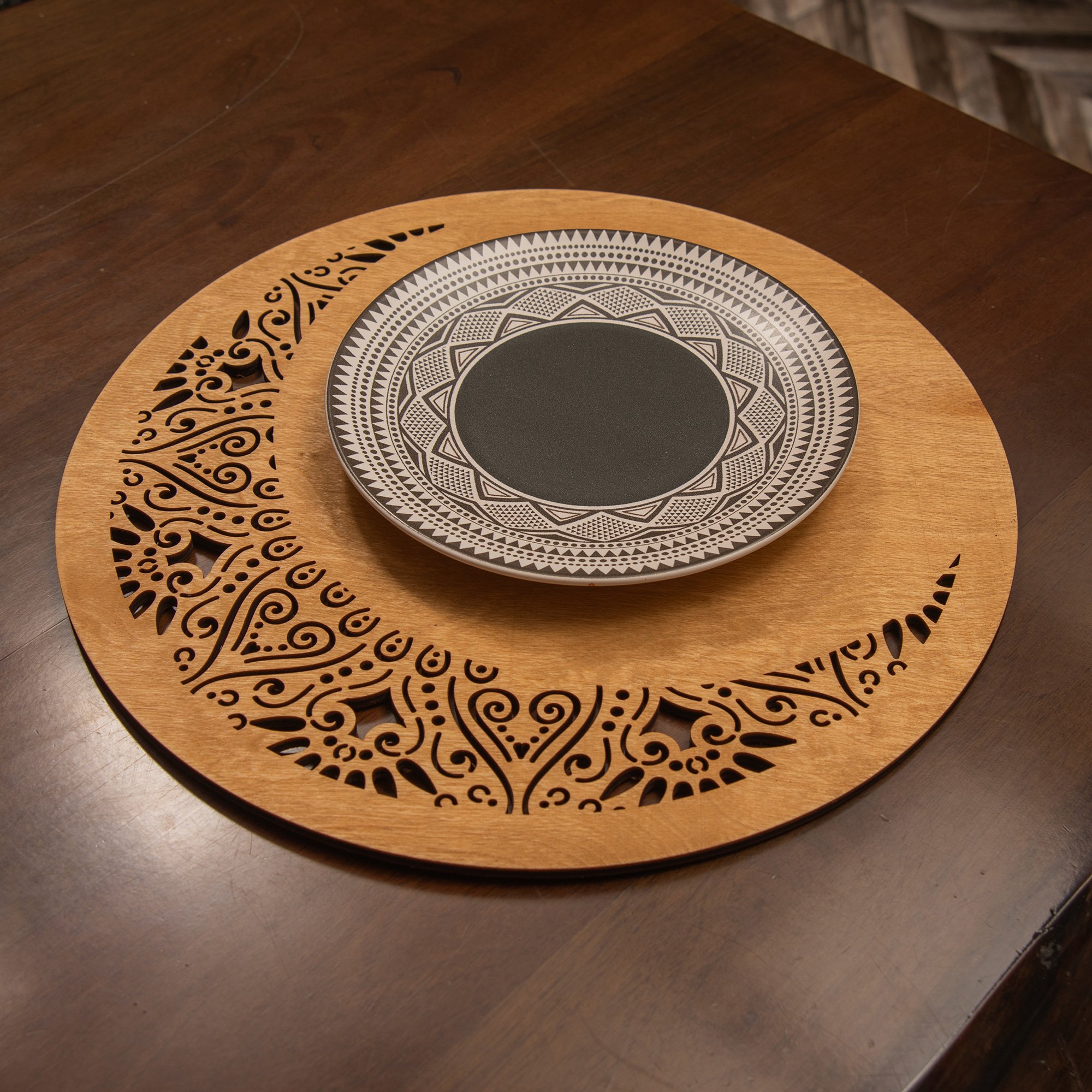 Crescent Ahşap Supla Takımı