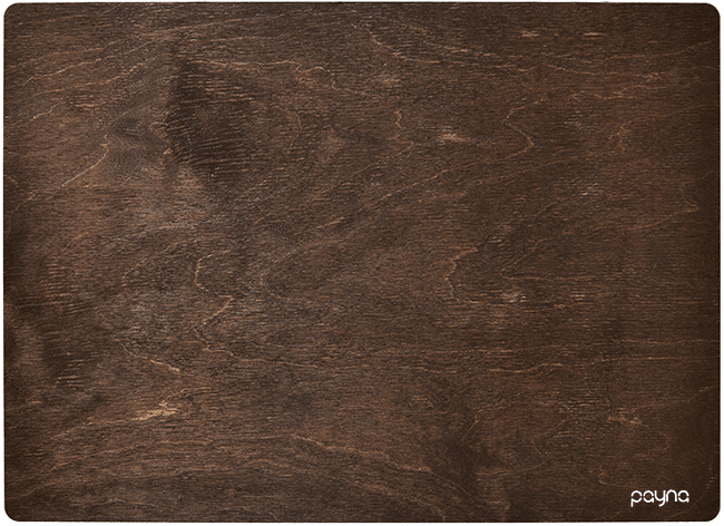 Rectangular Ahşap Amerikan Servis  - Wenge