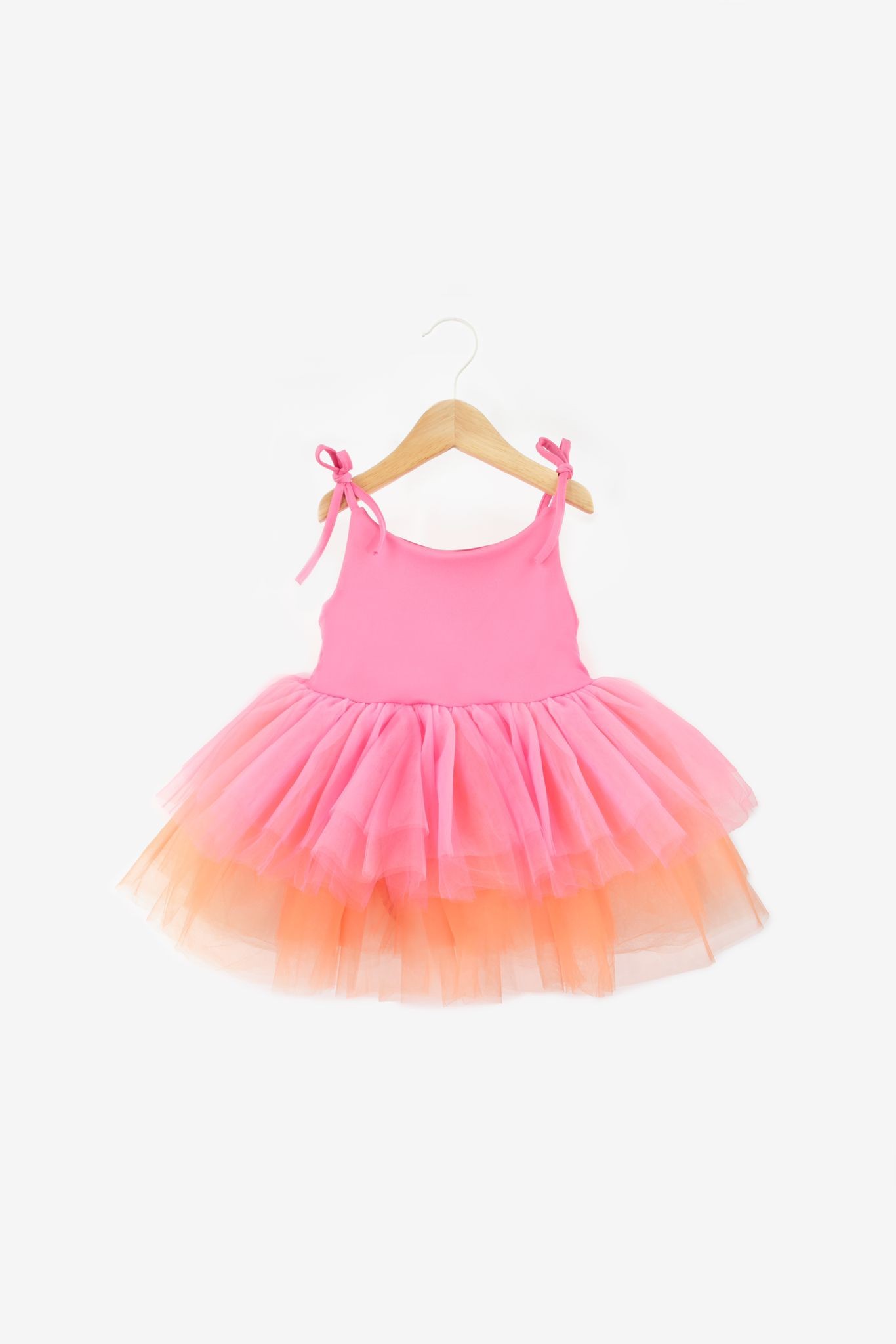 Pembe Tütü Etekli Balerin Elbise 