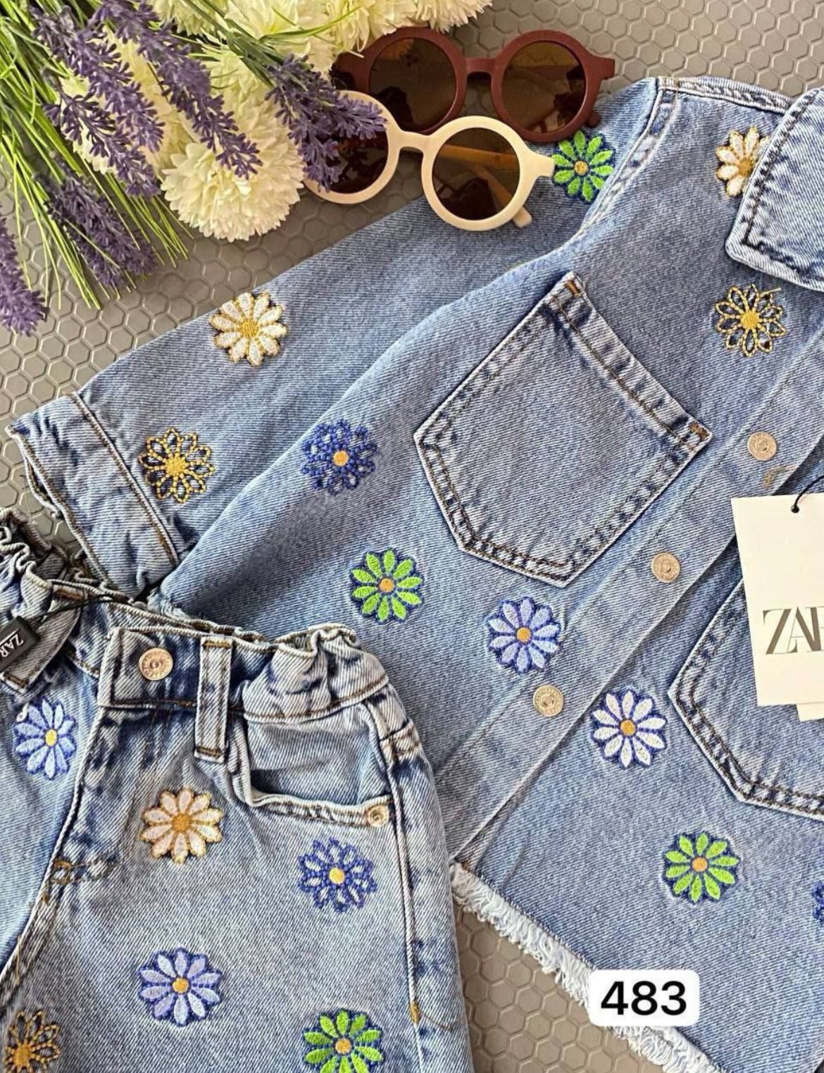 Papatyalı Denim Ceket 