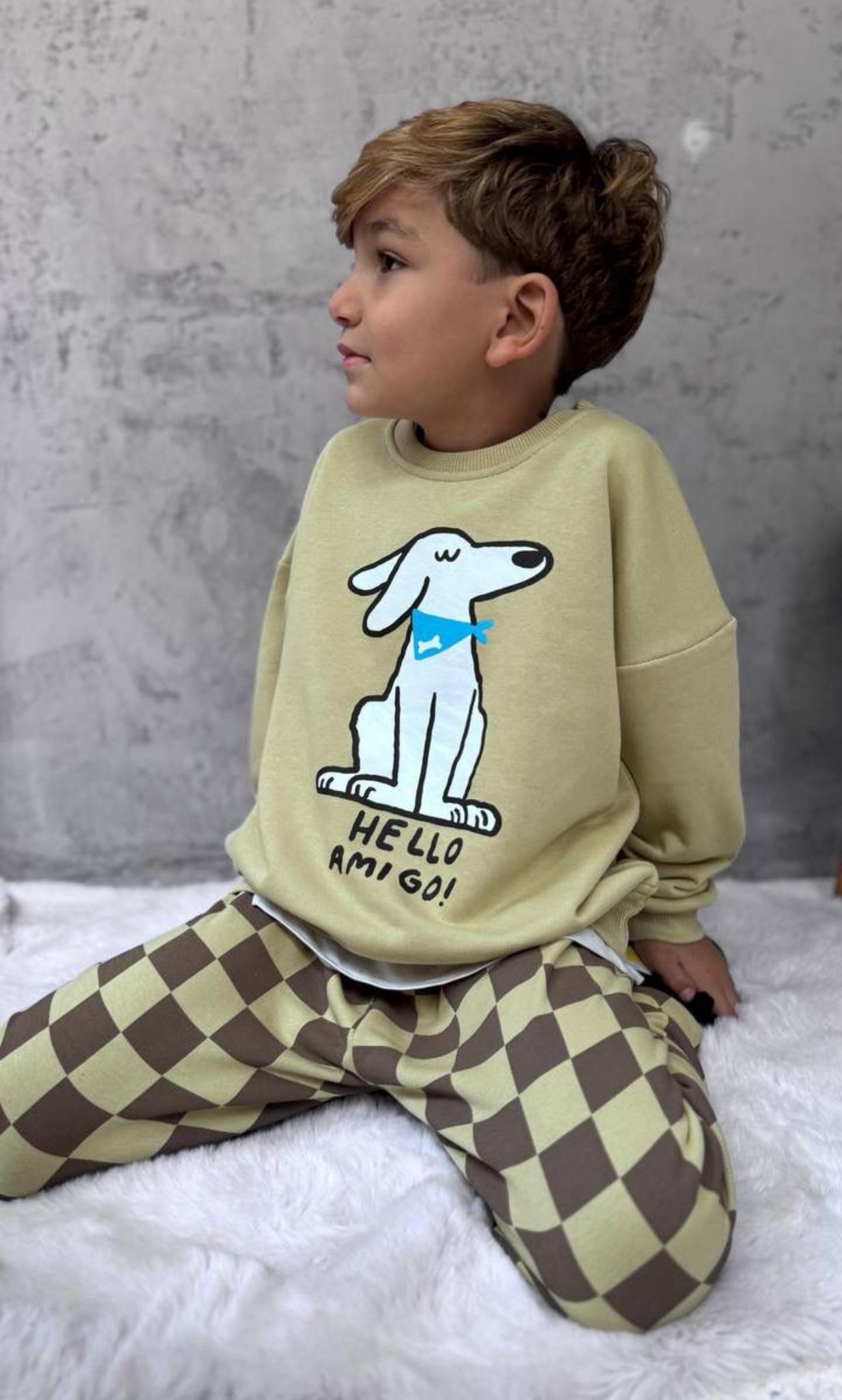 Hello Amigo Baskı Eşofman Takımı