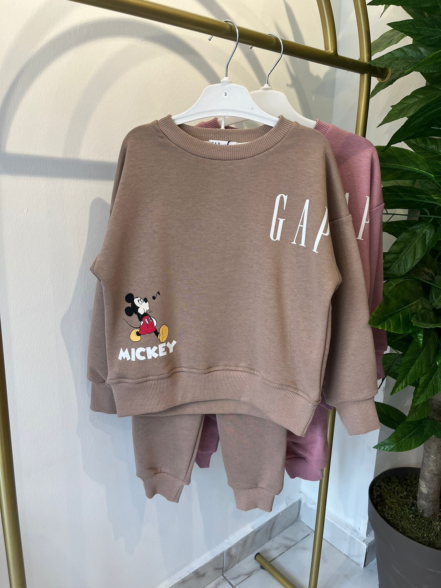 Mickey GP Eşofman Takımı-Kahve