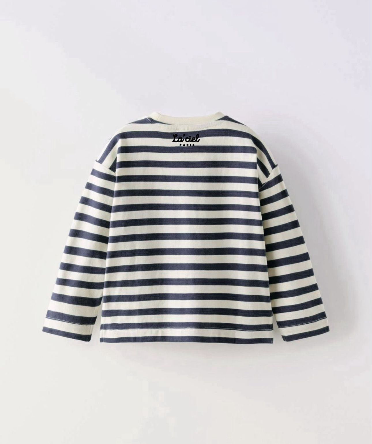 Çizgili Uzun Kol Sweatshirt